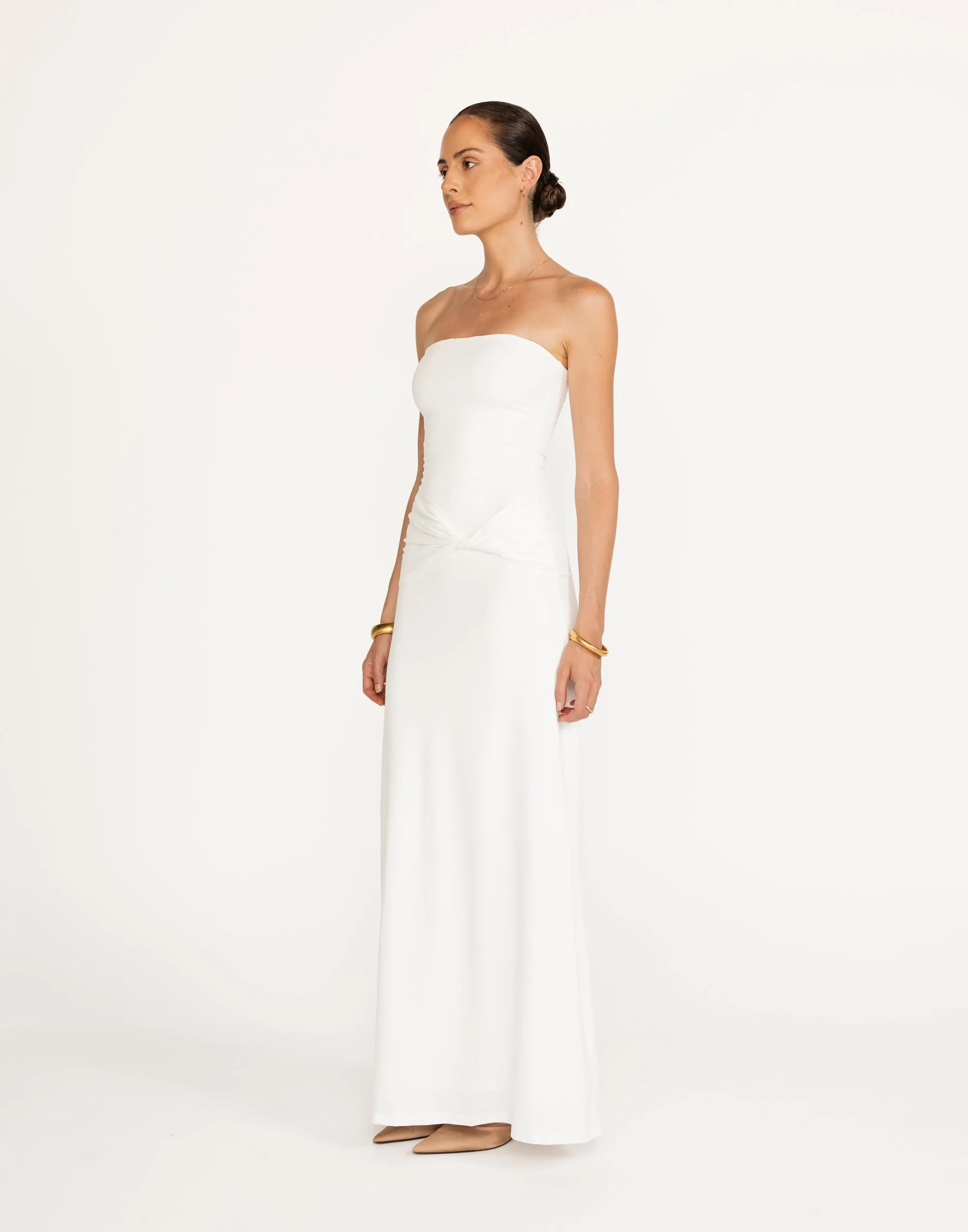 Edela Maxi Dress (White) sold by Charcoal Clothing product image thumbnail 3