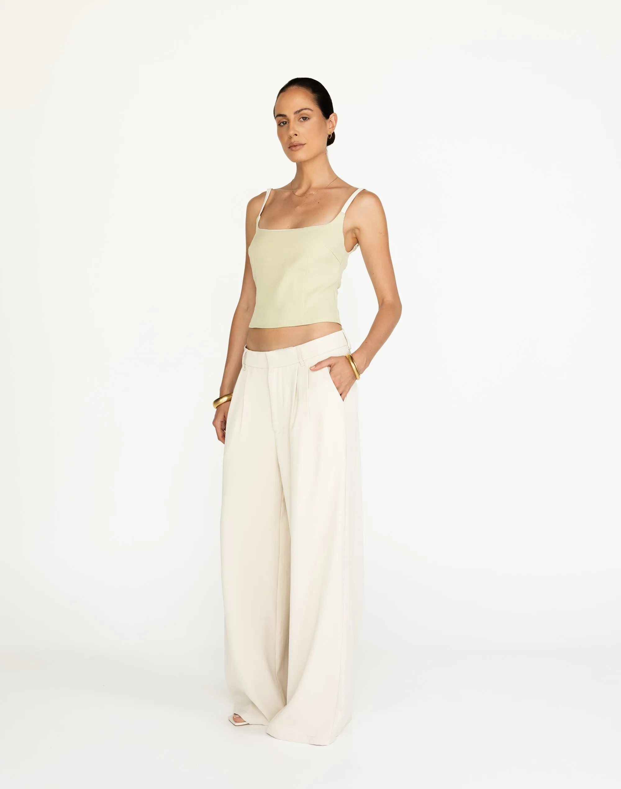 Alistair Top (Pistachio) sold by Charcoal Clothing product image thumbnail 5