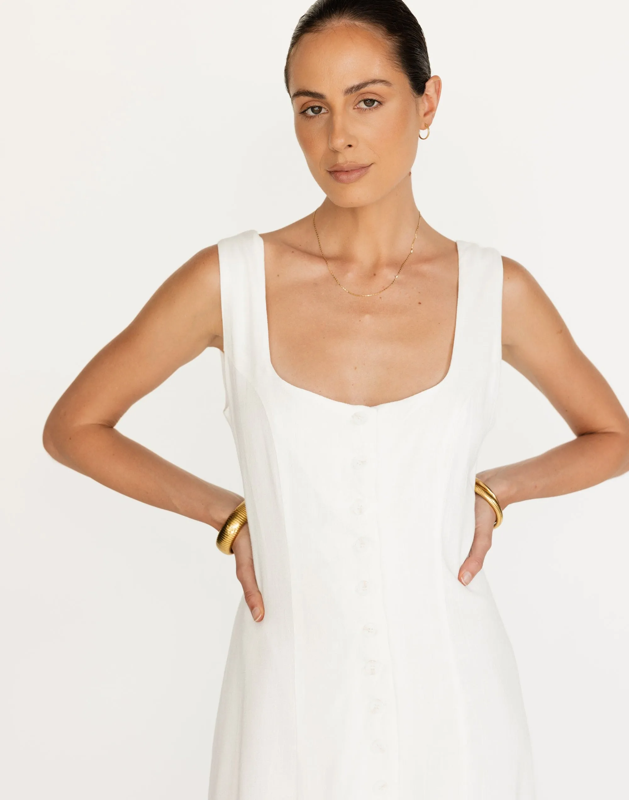Joni Maxi Dress (White) sold by Charcoal Clothing product image thumbnail 2