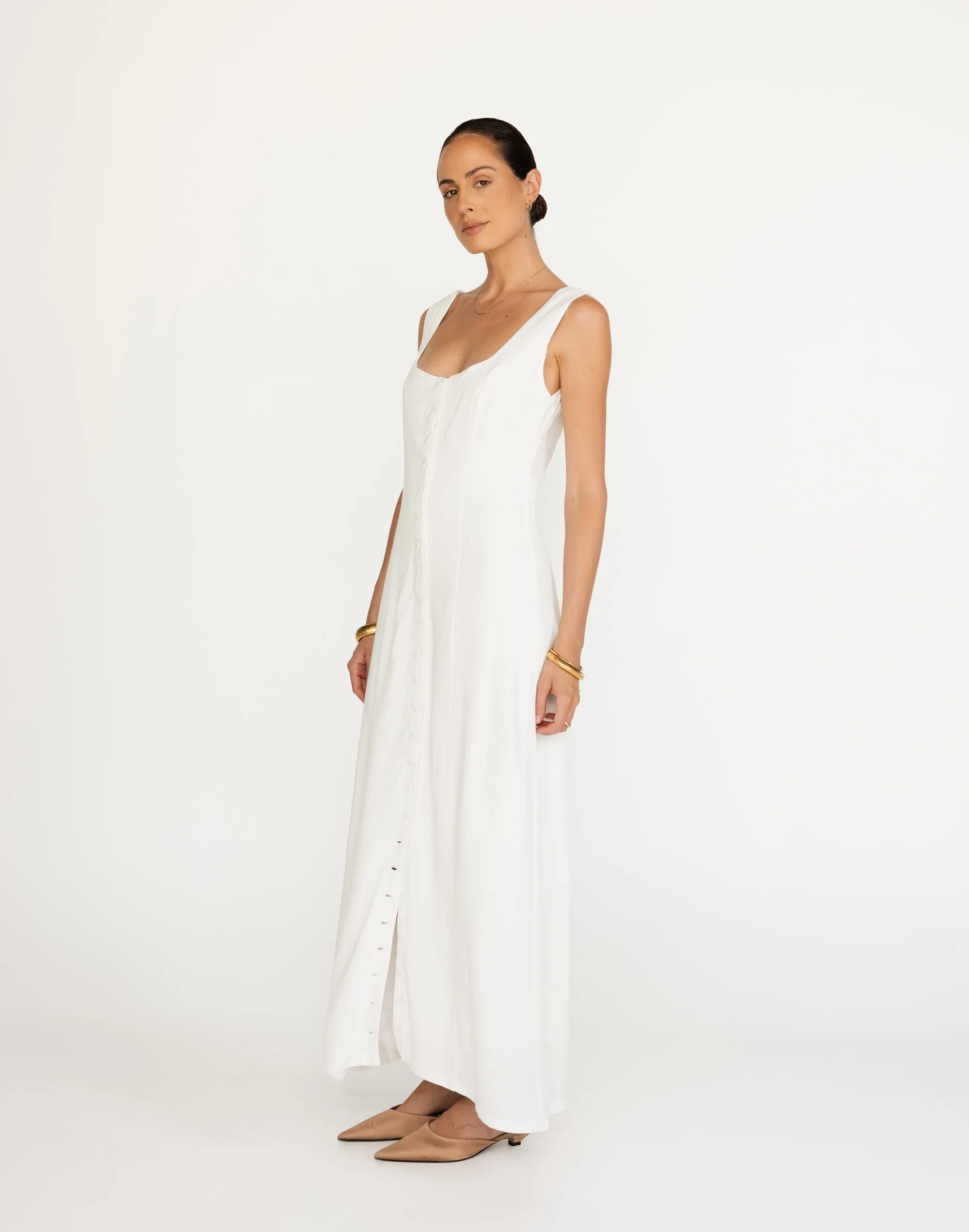 Joni Maxi Dress (White) sold by Charcoal Clothing product image thumbnail 3