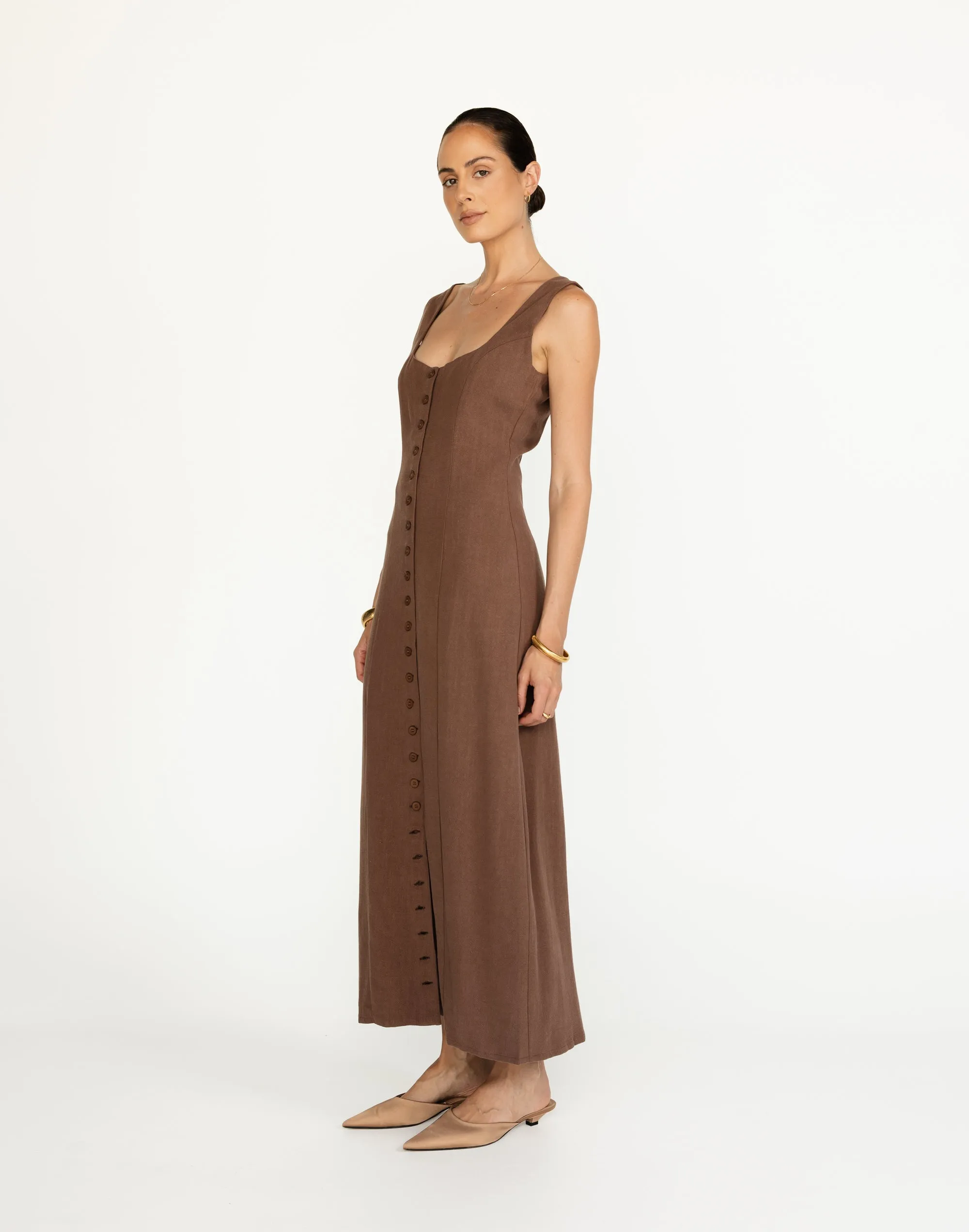Joni Maxi Dress (Espresso) sold by Charcoal Clothing product image thumbnail 4