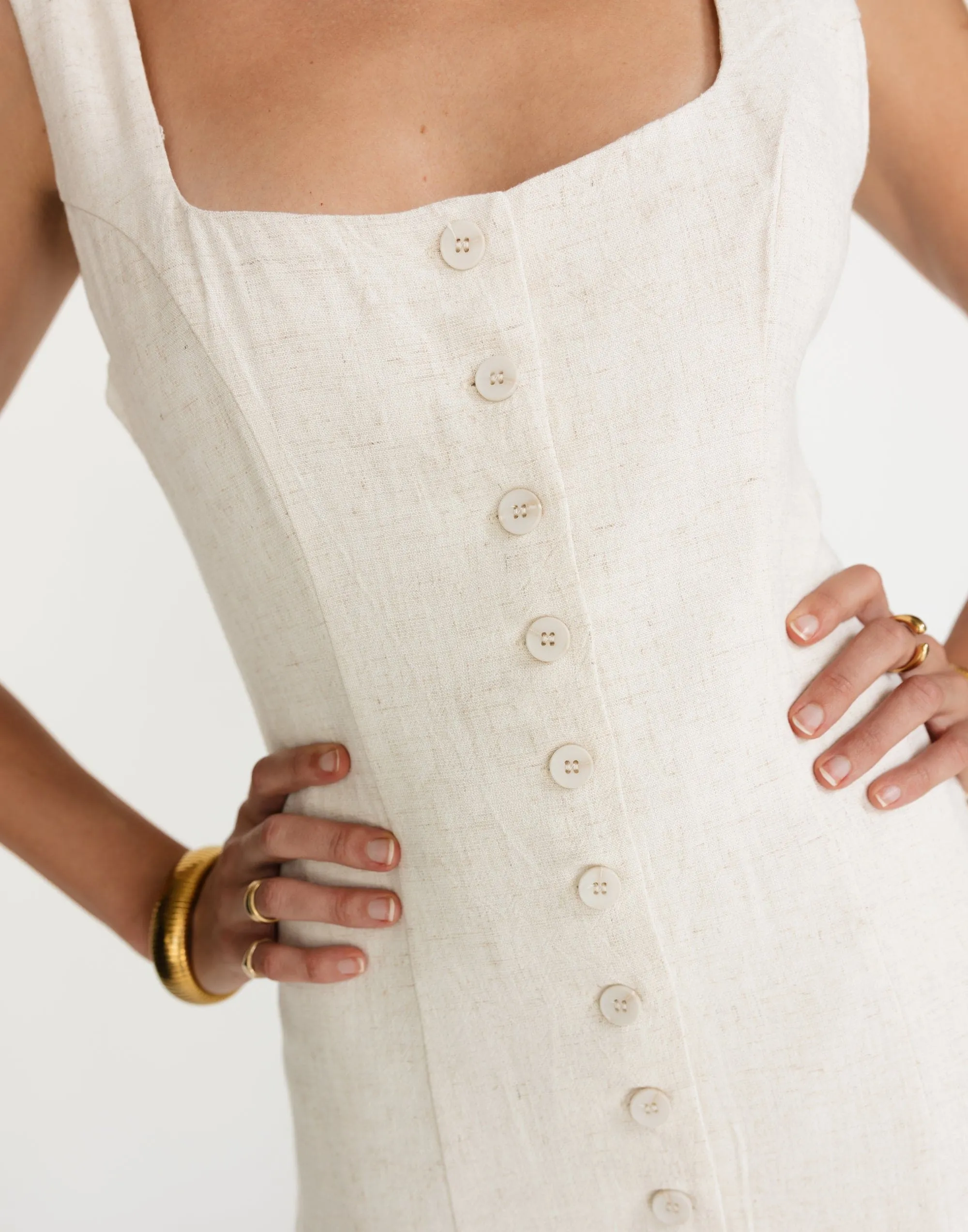 Joni Maxi Dress (Oat) sold by Charcoal Clothing product image thumbnail 2