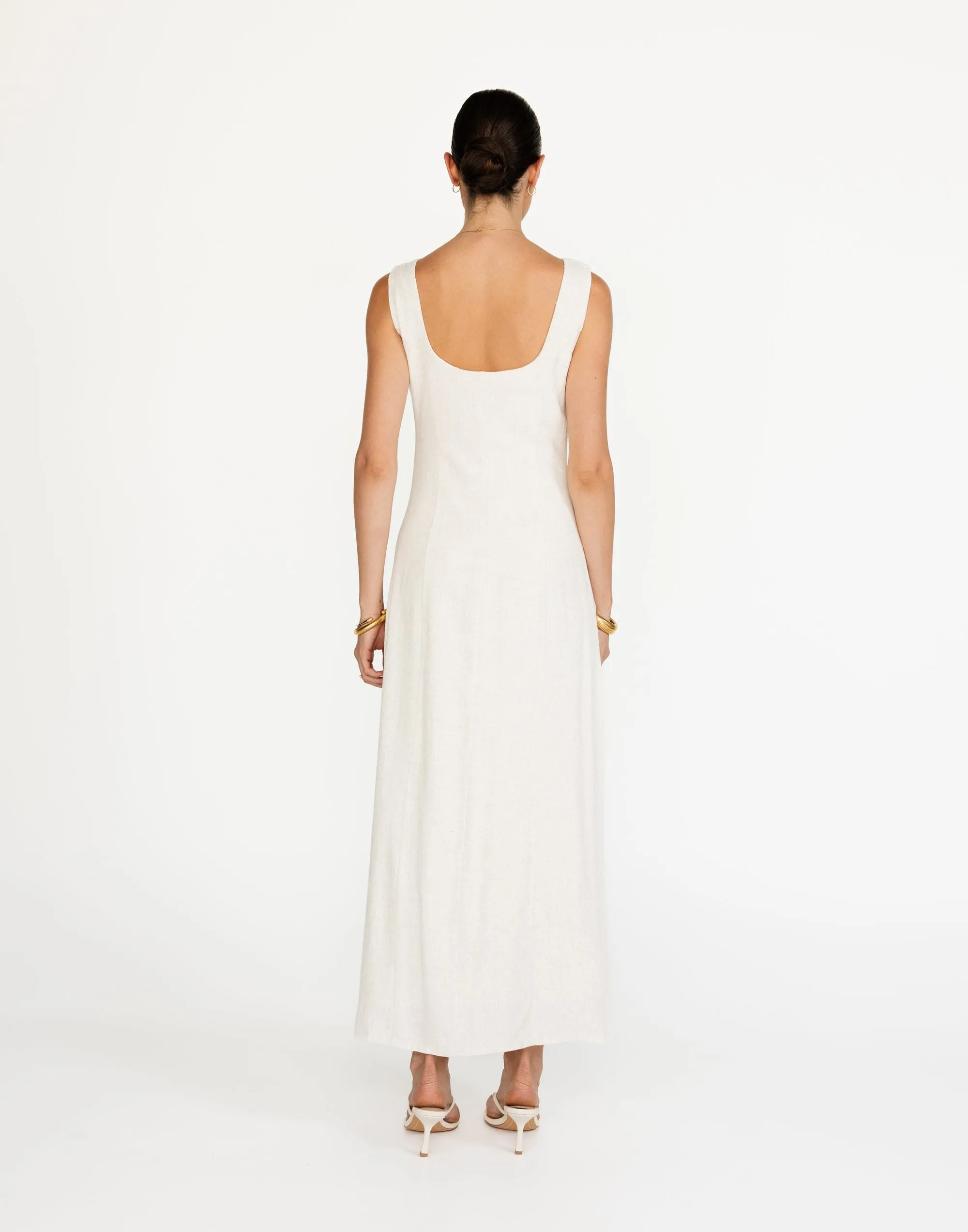Joni Maxi Dress (Oat) sold by Charcoal Clothing product image thumbnail 5