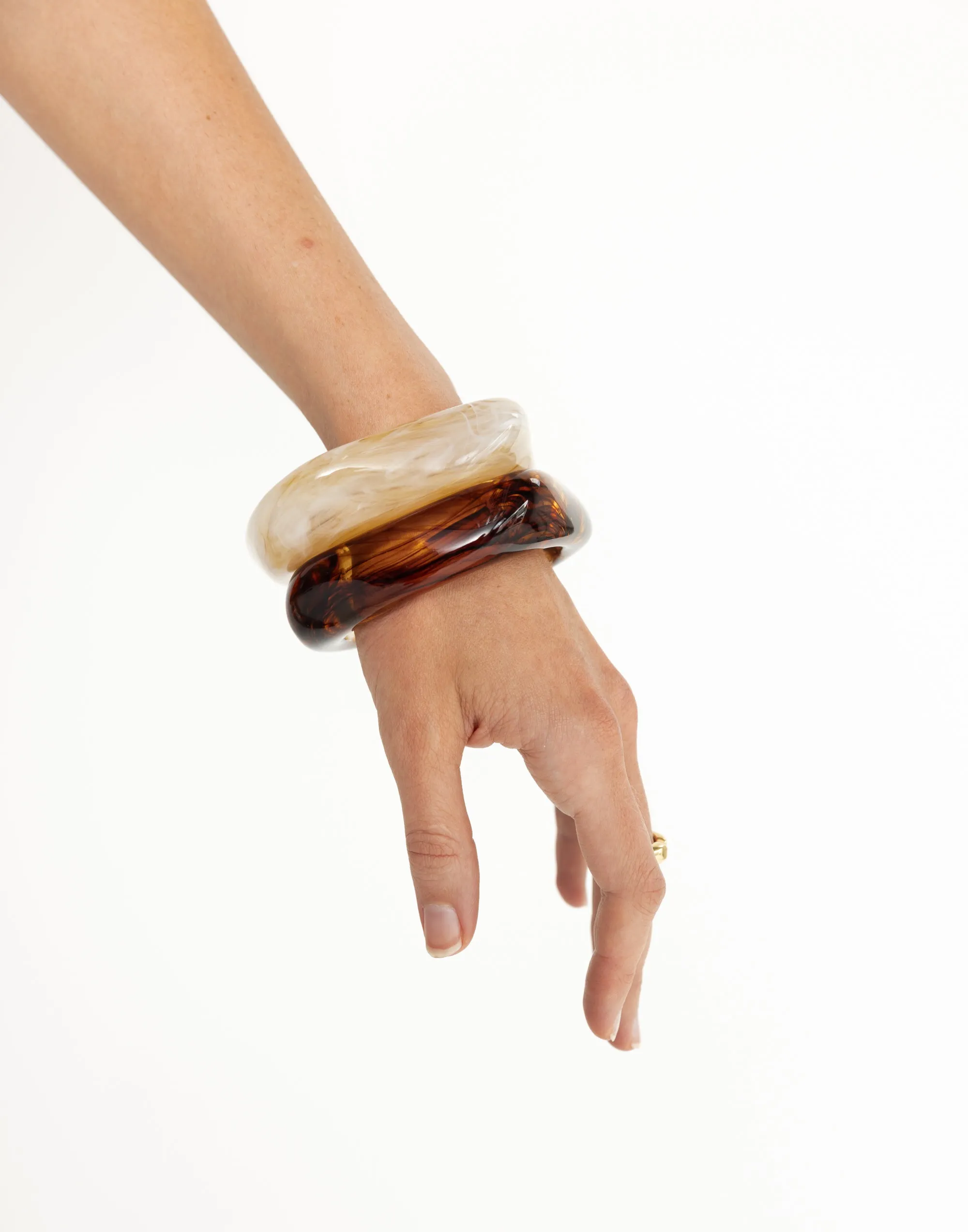 Tamiya Bracelet (Brown Tort) sold by Charcoal Clothing