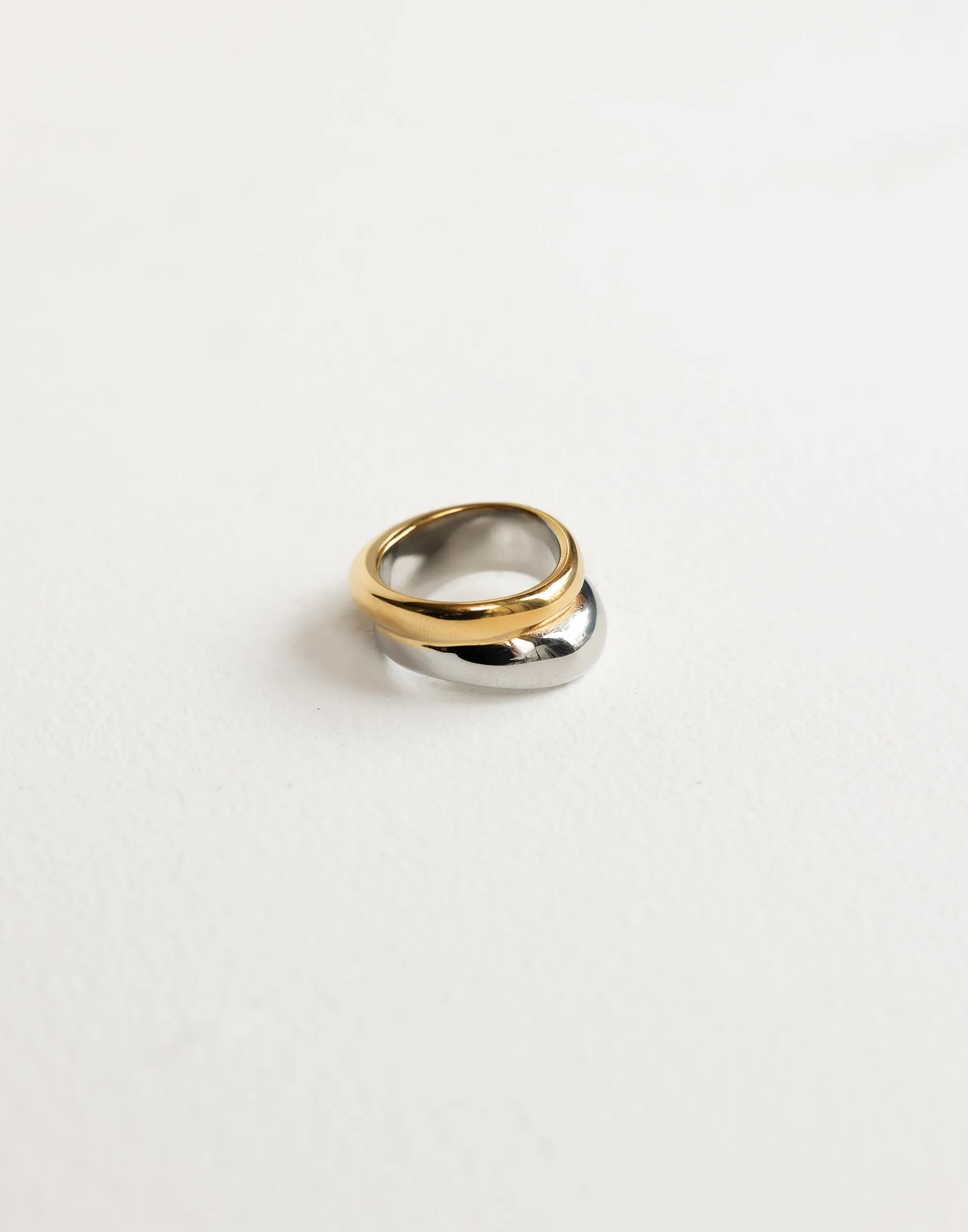 Jackie Ring (Gold/Silver) sold by Charcoal Clothing