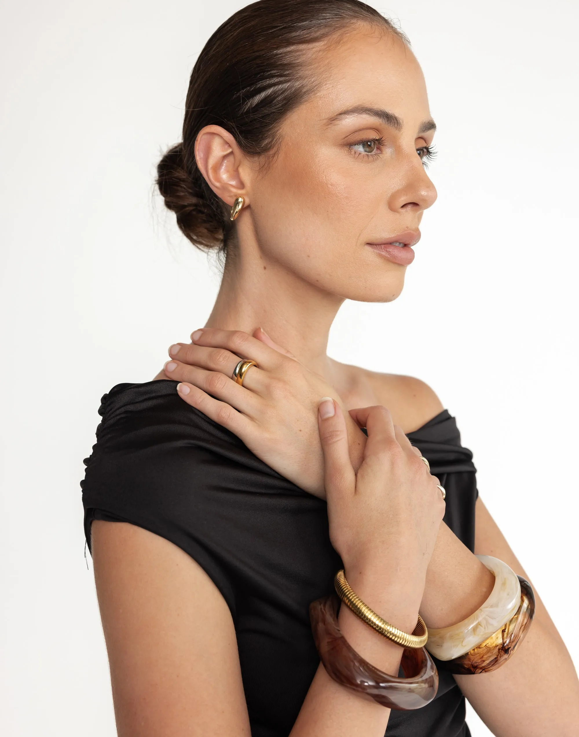 Jackie Ring (Gold/Silver) sold by Charcoal Clothing product image thumbnail 2
