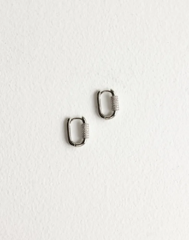 Covey Earrings (Silver) sold by Charcoal Clothing