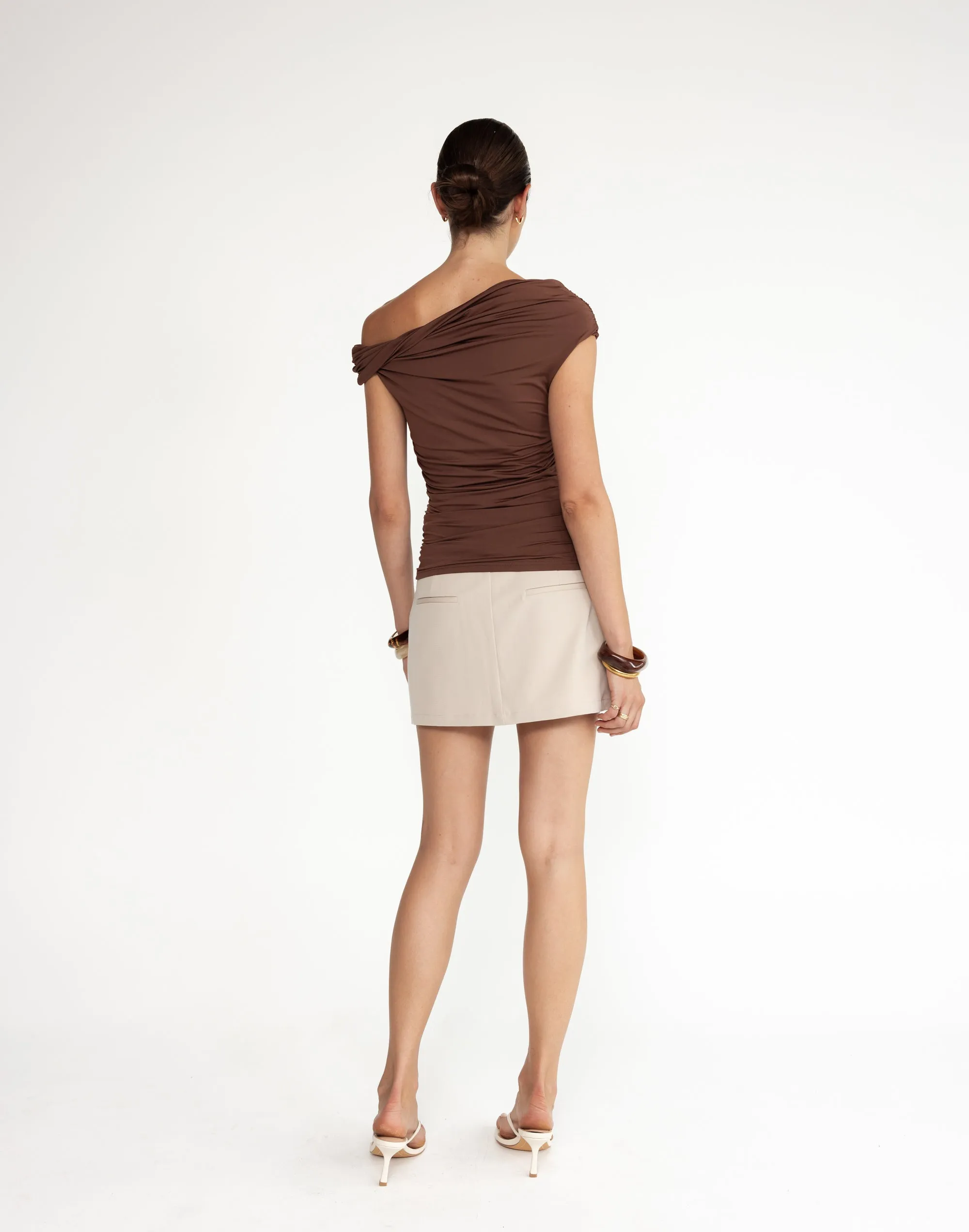 Nachi Top (Brown) sold by Charcoal Clothing product image thumbnail 2