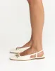Maxine Flats (Ivory Shine) - By Billini sold by Charcoal Clothing