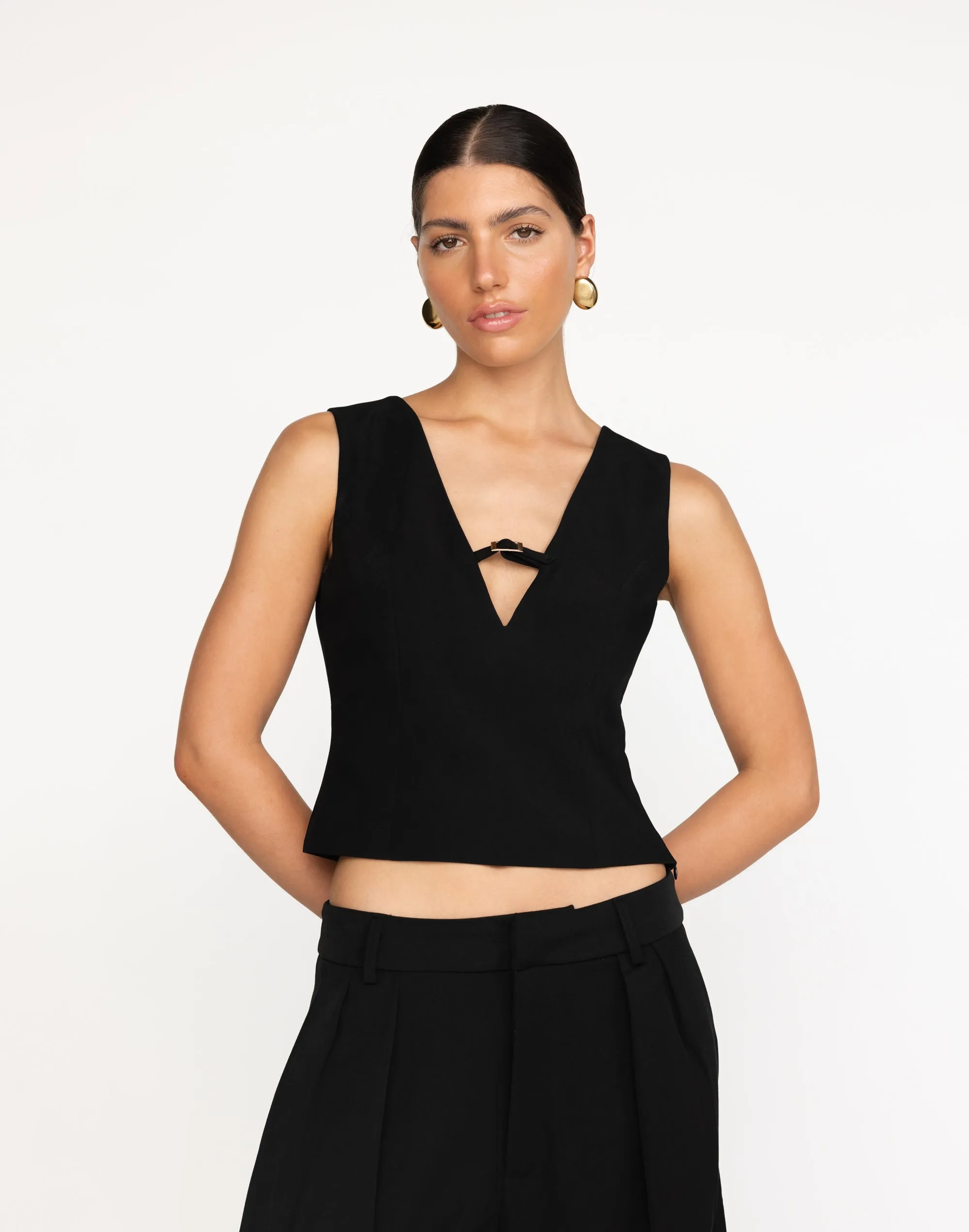 Cressida Top (Black) sold by Charcoal Clothing product image thumbnail 3