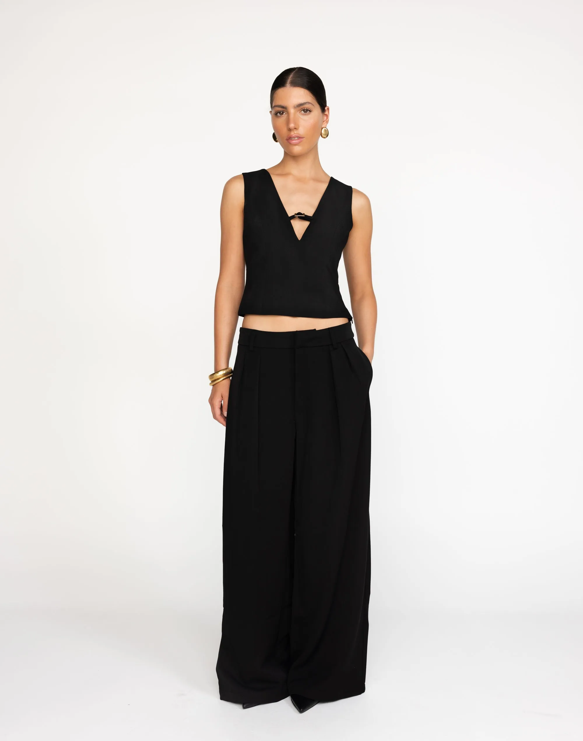 Cressida Top (Black) sold by Charcoal Clothing product image thumbnail 4