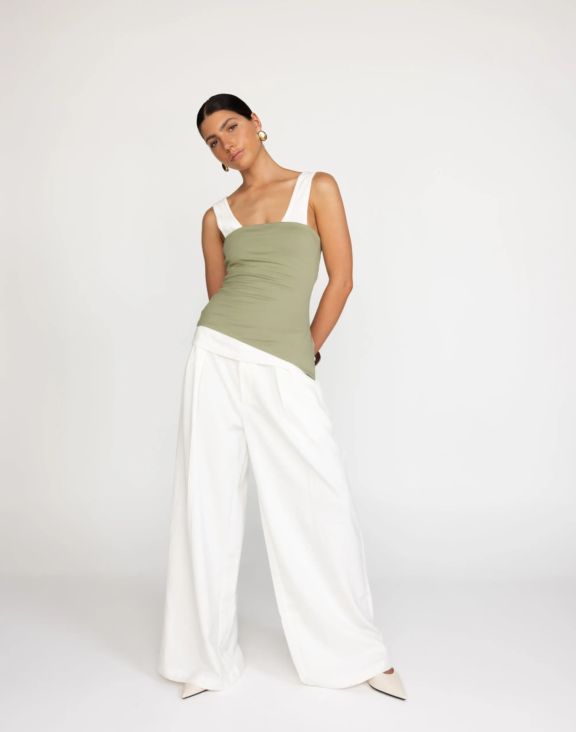 Monique Strapless Top (Pistachio) sold by Charcoal Clothing product image thumbnail 5