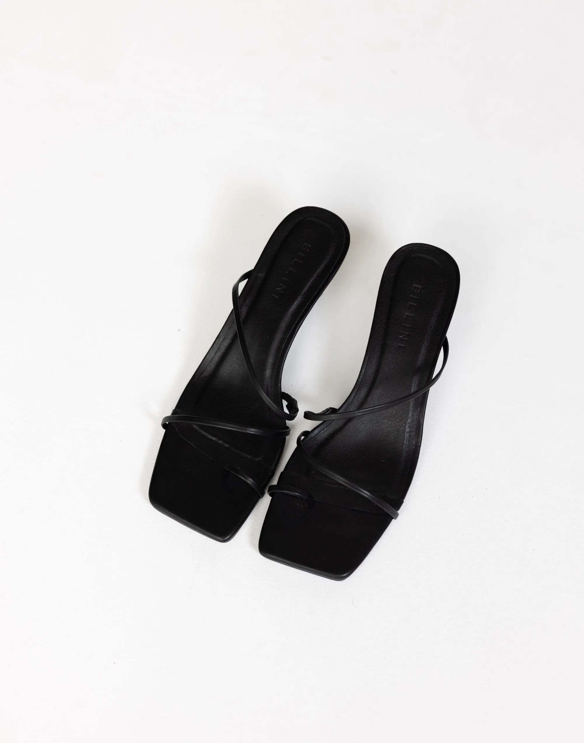 Mabel Heels (Black) - By Billini sold by Charcoal Clothing