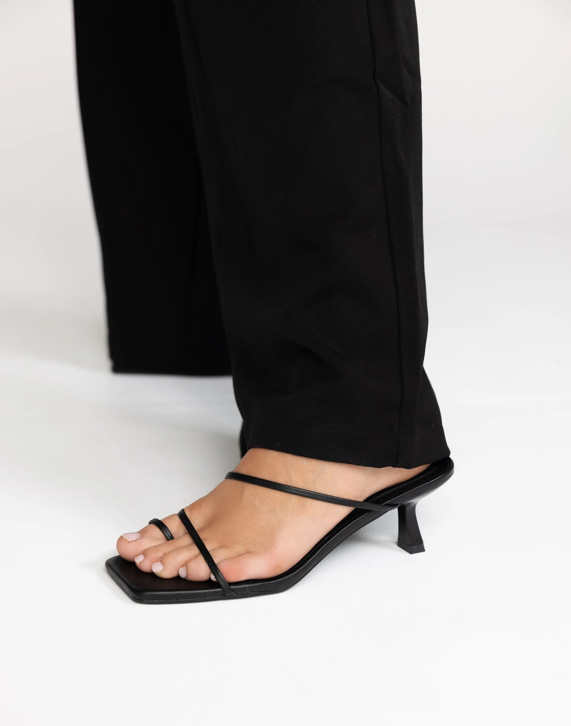 Mabel Heels (Black) - By Billini sold by Charcoal Clothing product image thumbnail 2