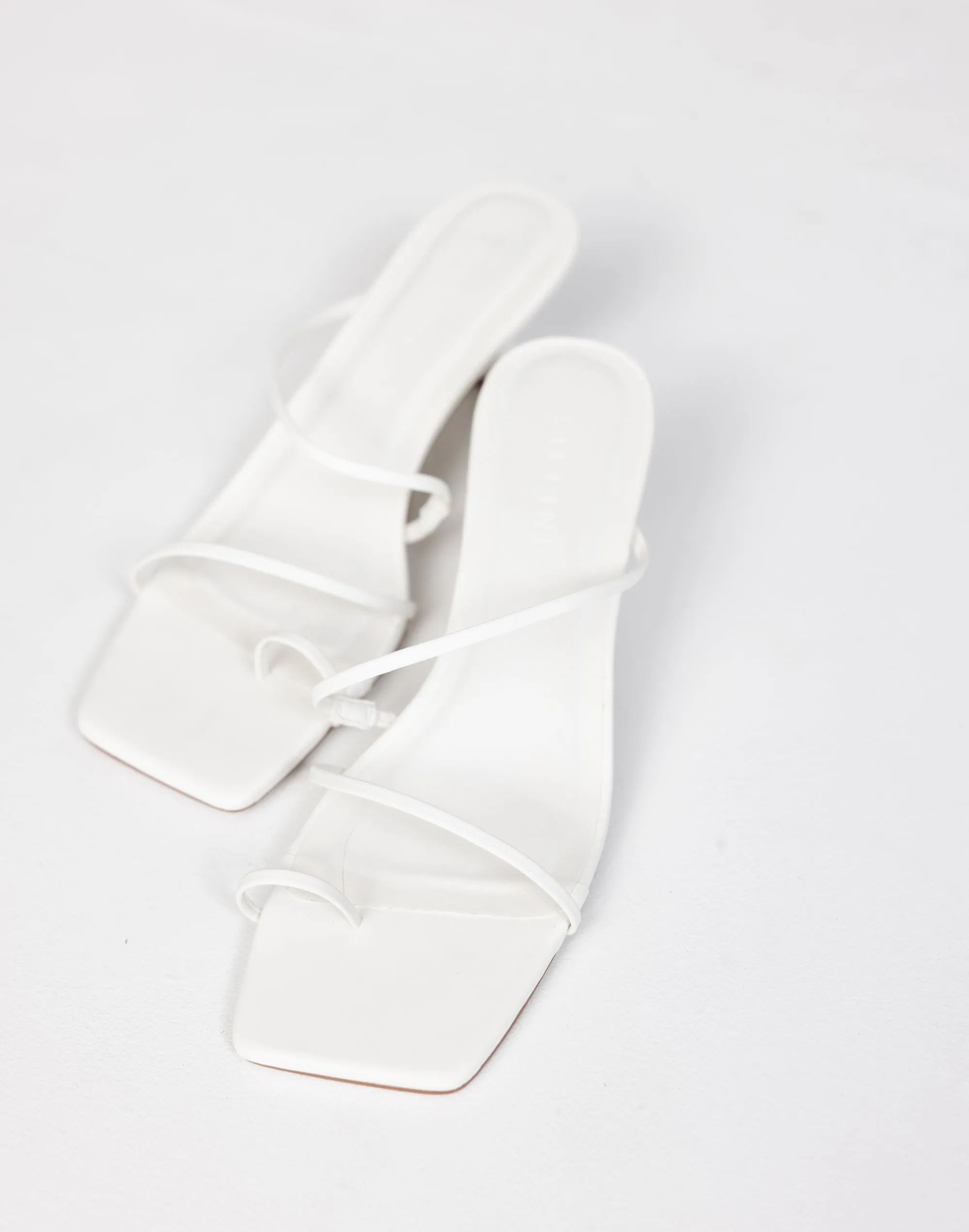 Mabel Heels (White) - By Billini sold by Charcoal Clothing product image thumbnail 2