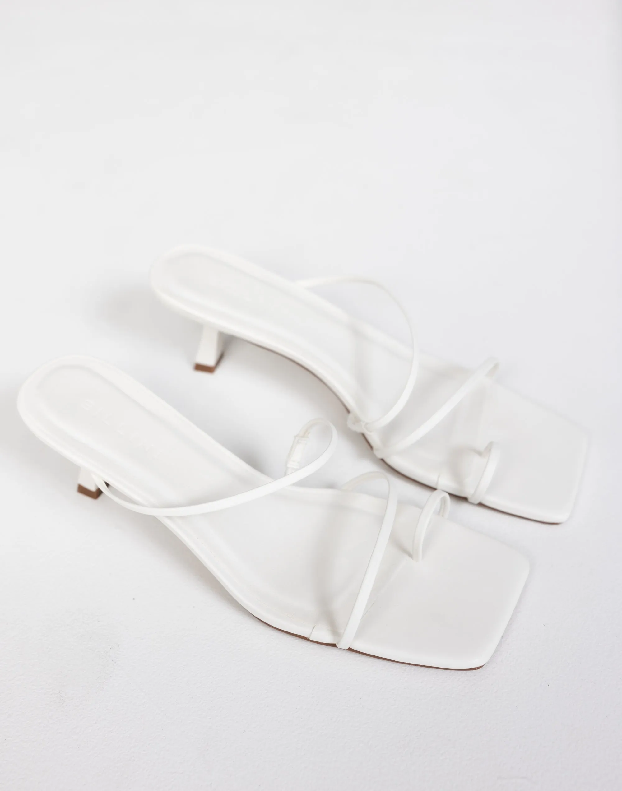 Mabel Heels (White) - By Billini sold by Charcoal Clothing product image thumbnail 3
