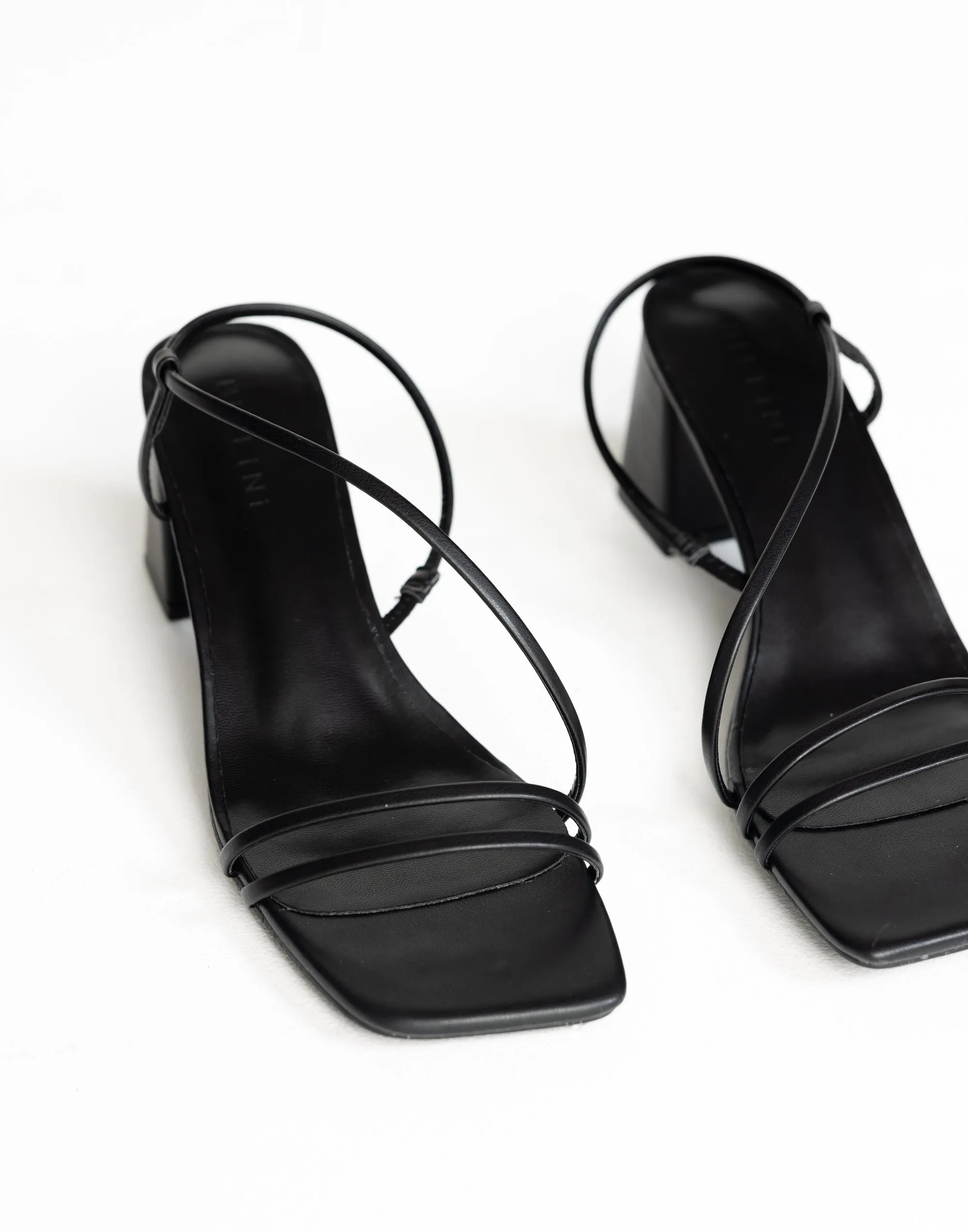 Yelda Heels (Black) - By Billini sold by Charcoal Clothing