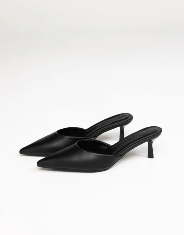 Niv Heels (Black) - By Billini sold by Charcoal Clothing