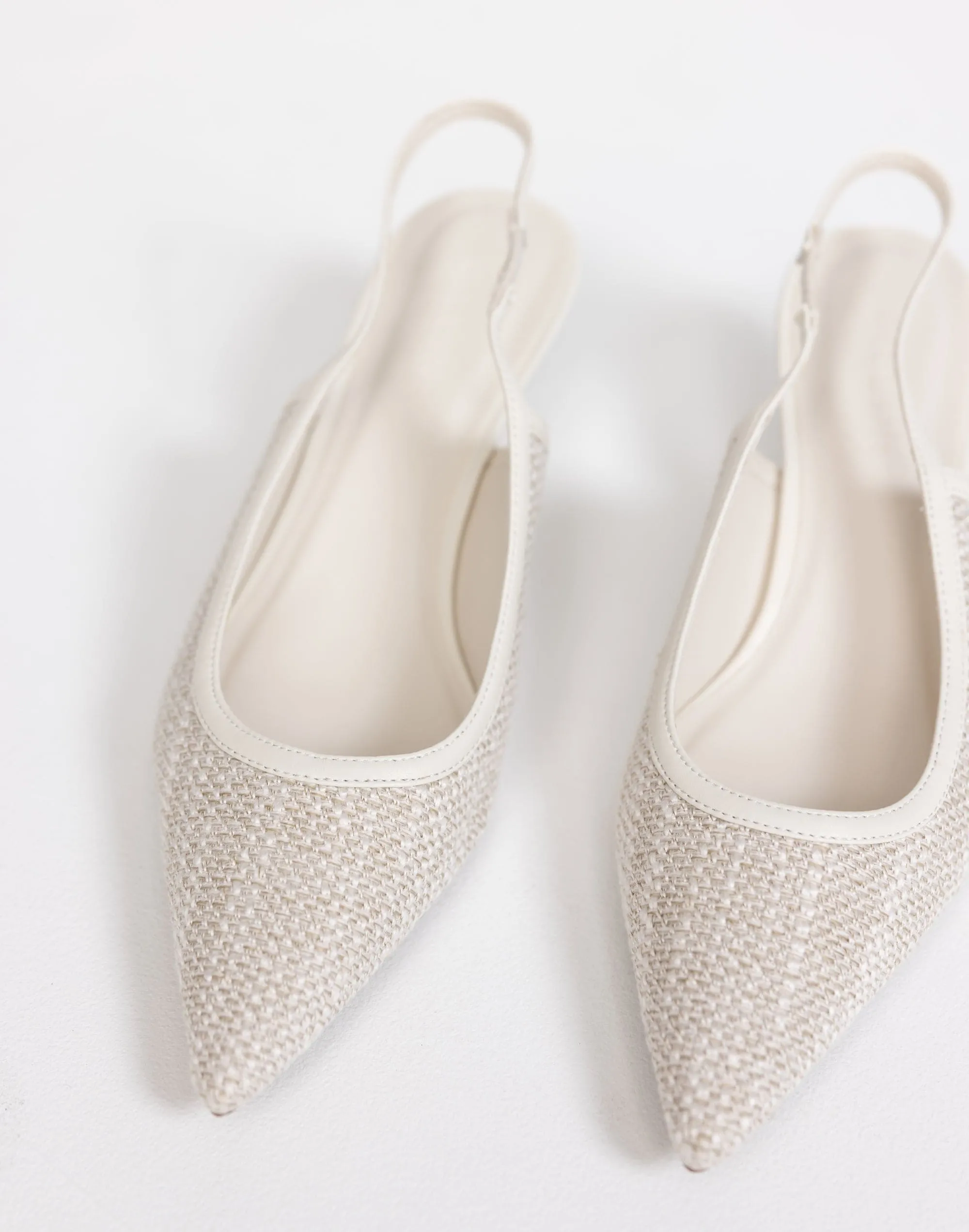 Yelsi Heels (Linen Boucle) - By Billini sold by Charcoal Clothing product image thumbnail 2