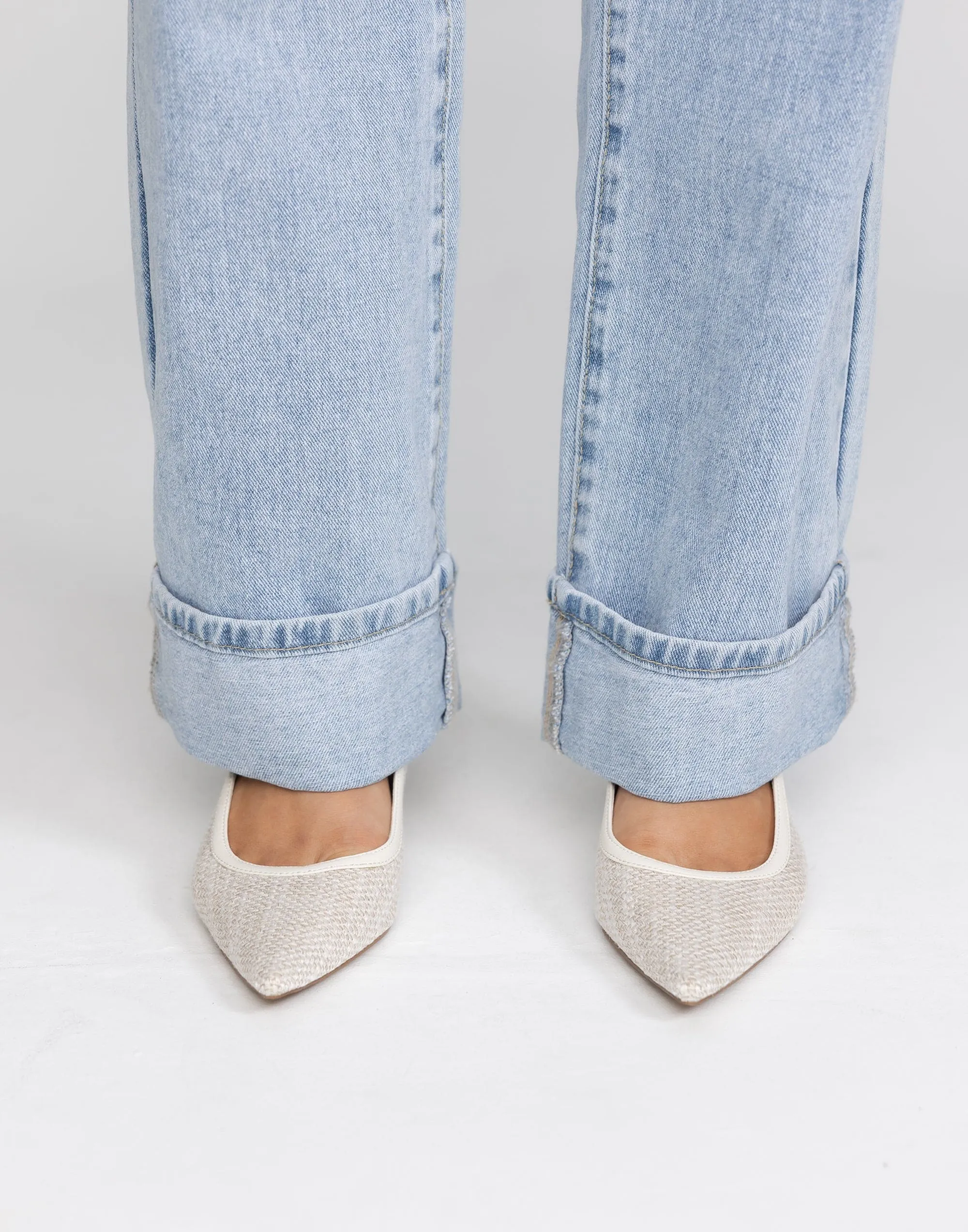 Yelsi Heels (Linen Boucle) - By Billini sold by Charcoal Clothing product image thumbnail 4