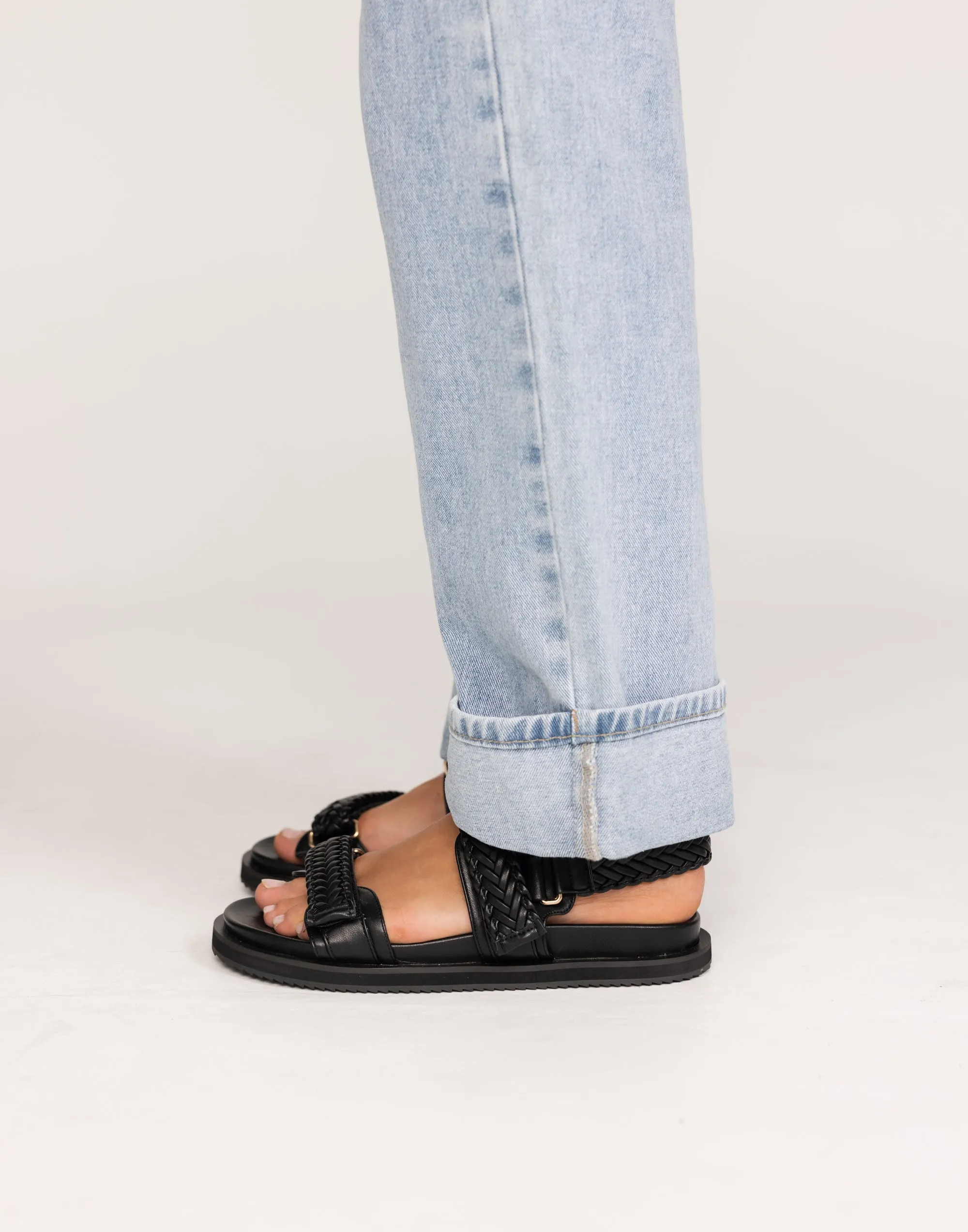 Taishi Sandals (Black) - By Billini sold by Charcoal Clothing product image thumbnail 2