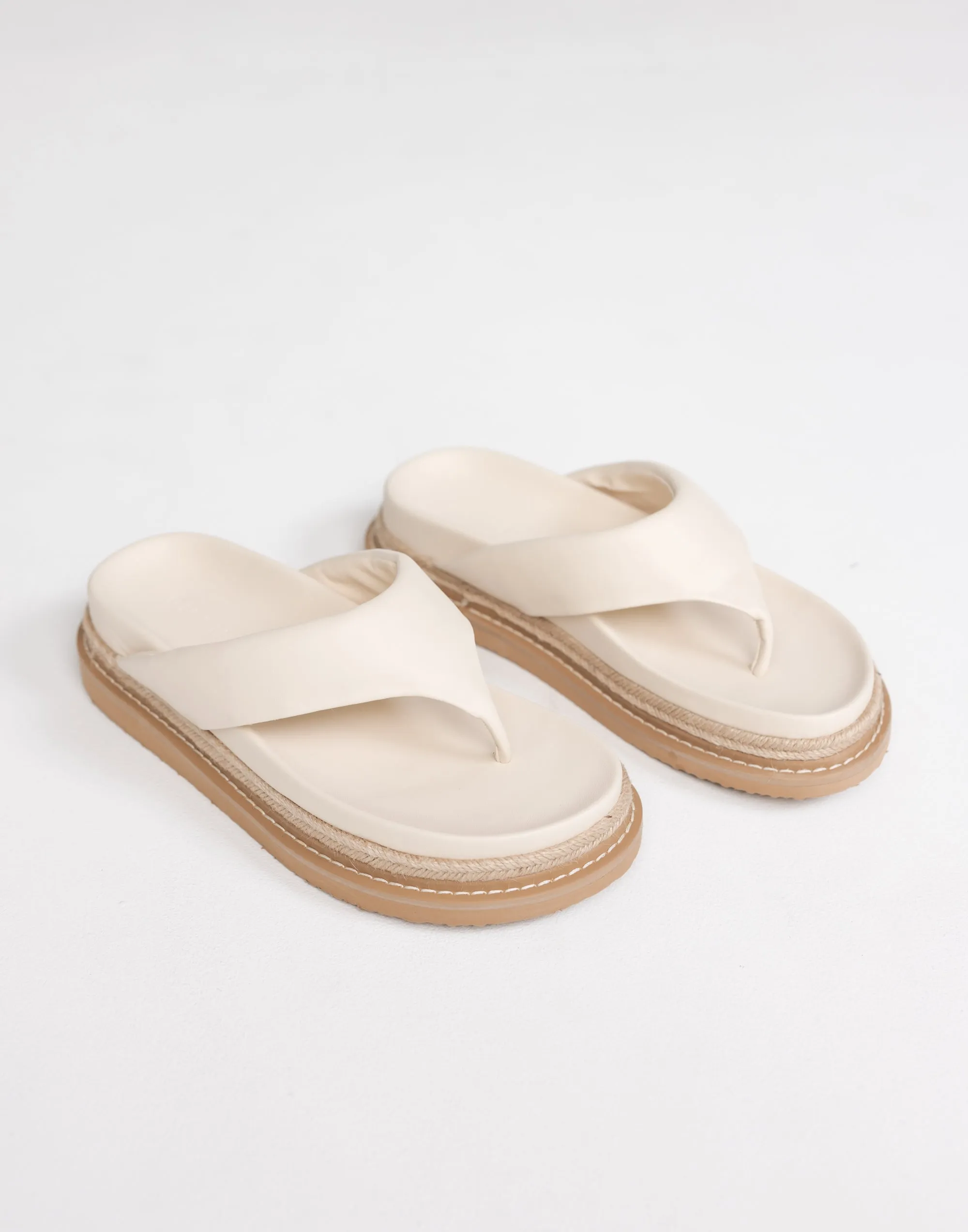 Amaya Sandals (Bone) - By Billini sold by Charcoal Clothing
