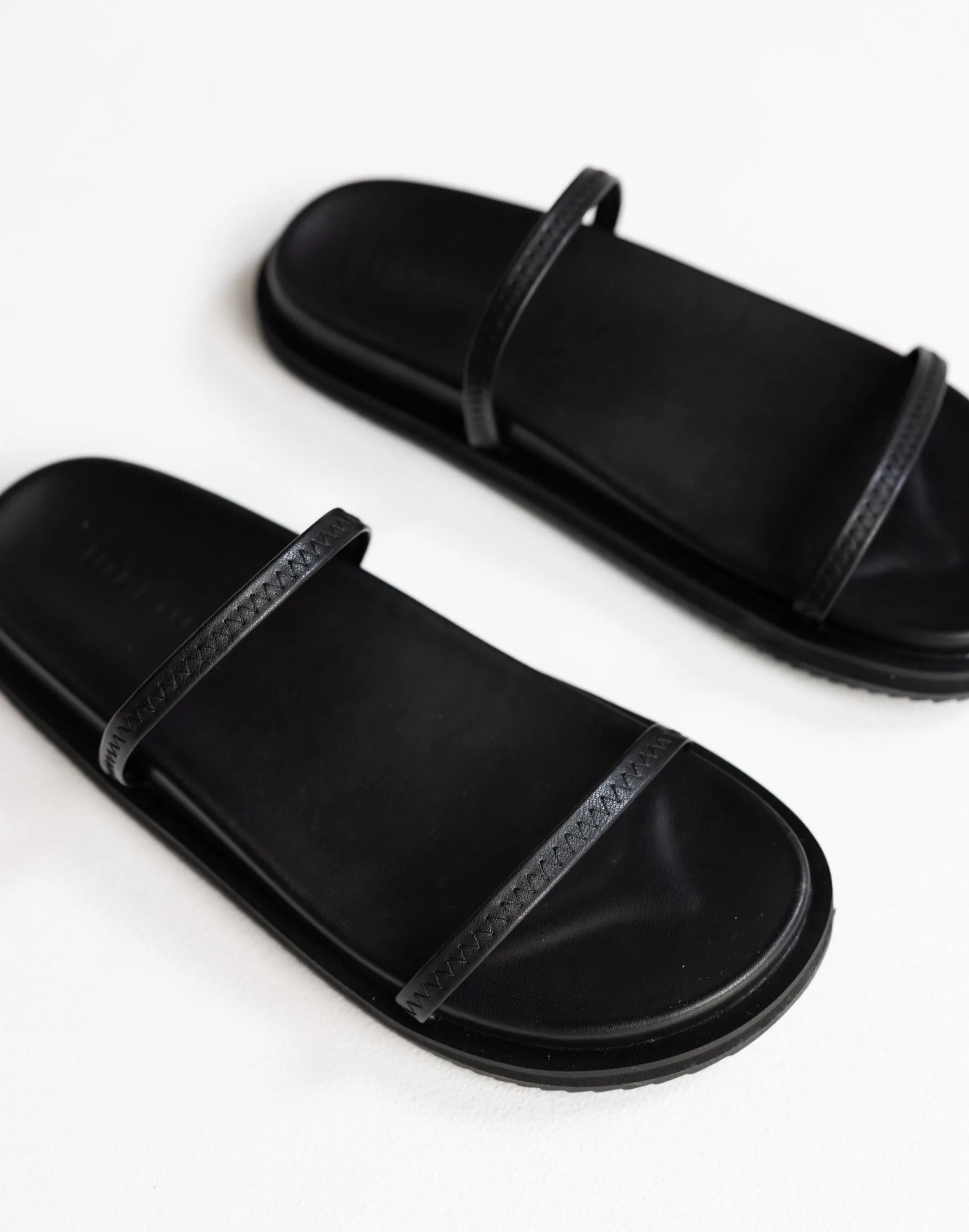 Takumi Sandals (Black) - By Billini sold by Charcoal Clothing