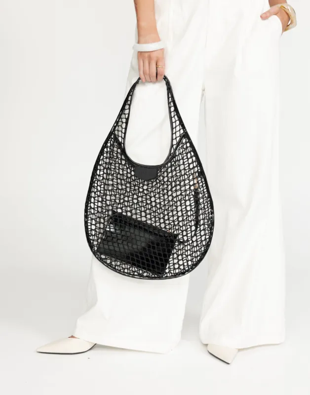 Julie Shoulder Bag (Black) - By Billini sold by Charcoal Clothing