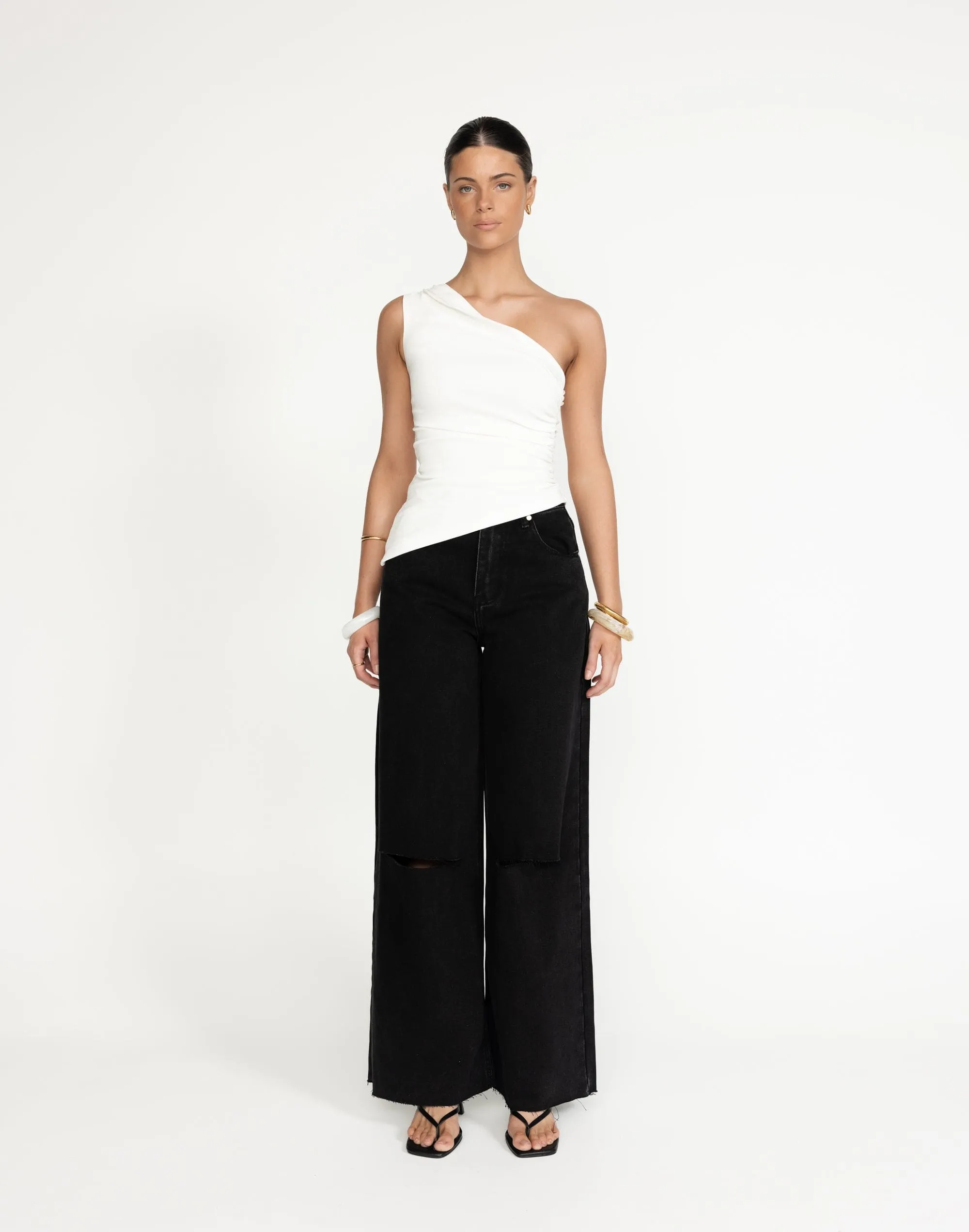 Stephanie Top (White) sold by Charcoal Clothing product image thumbnail 3