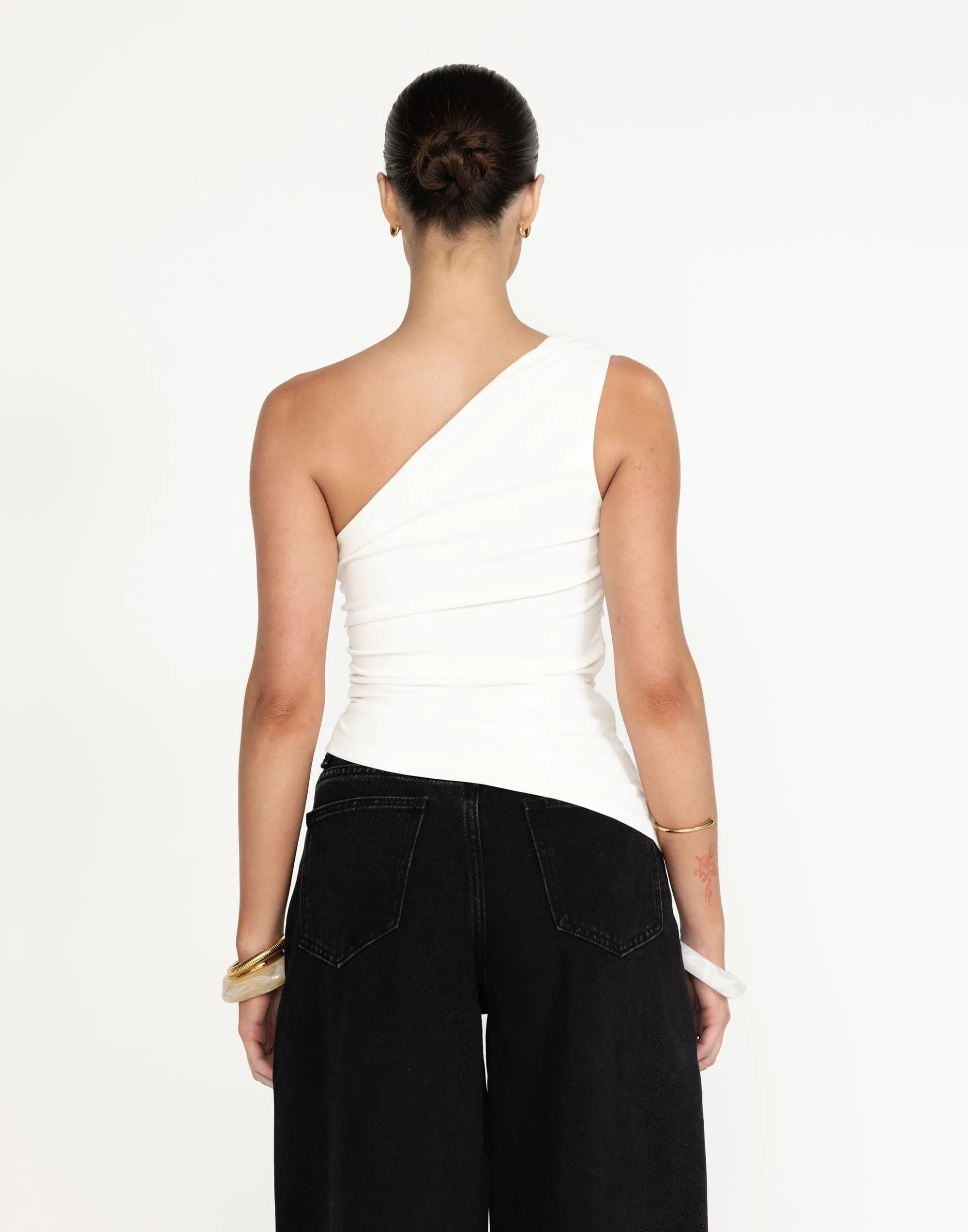 Stephanie Top (White) sold by Charcoal Clothing product image thumbnail 4