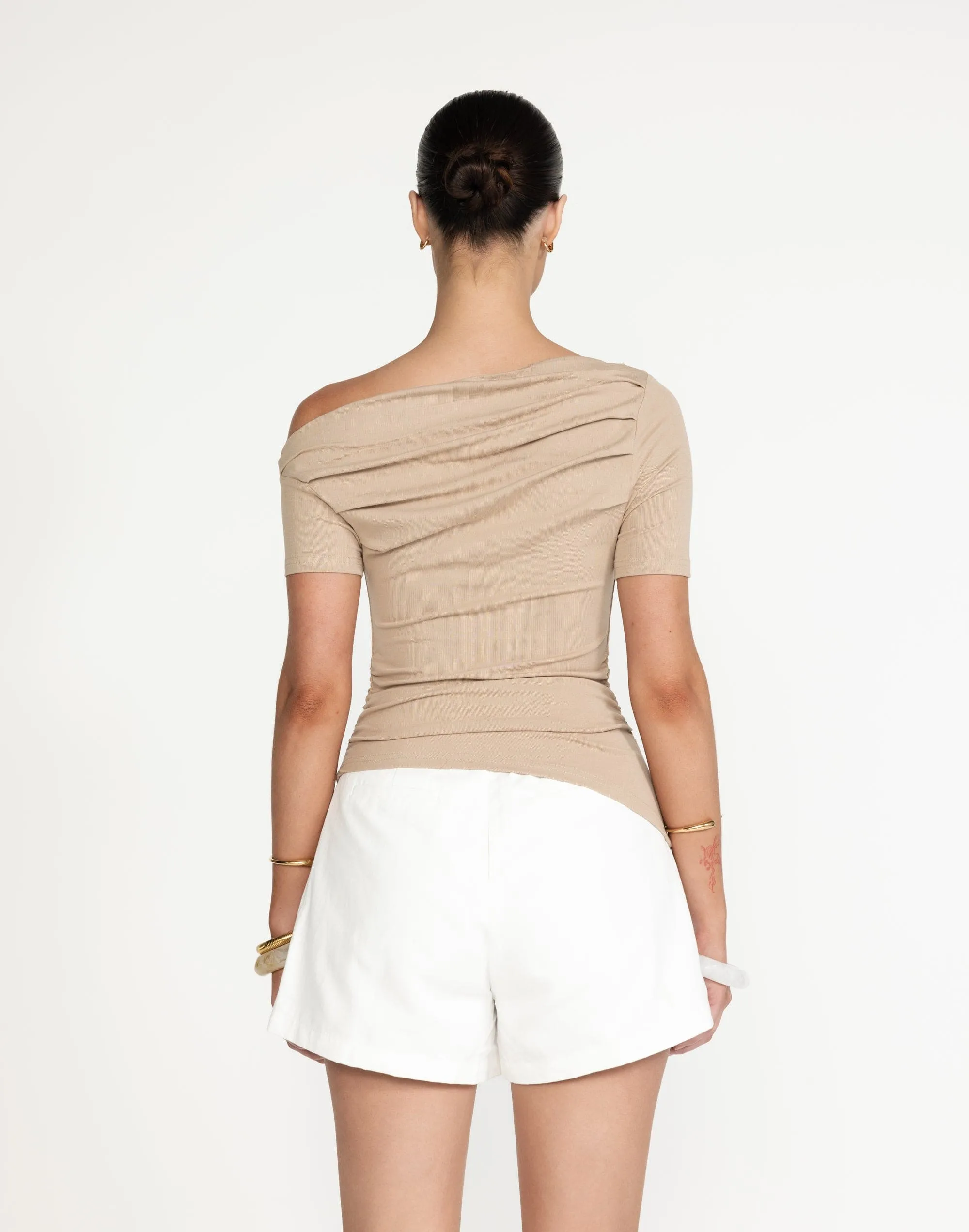 Ahliyah Top (Mushroom) sold by Charcoal Clothing product image thumbnail 4