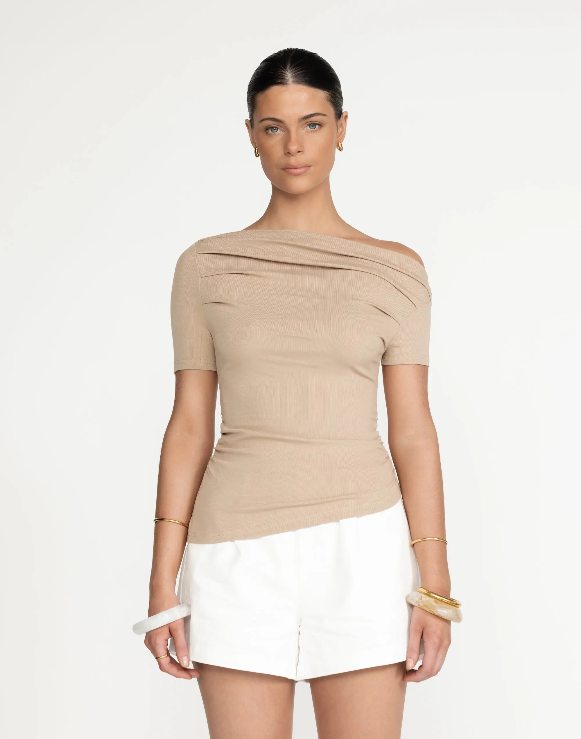 Ahliyah Top (Mushroom) sold by Charcoal Clothing product image thumbnail 2