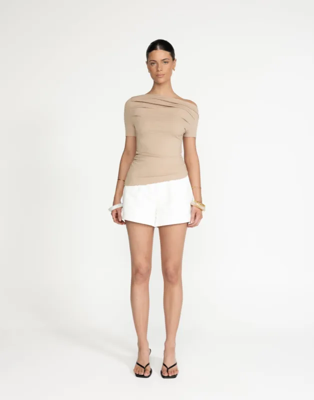 Ahliyah Top (Mushroom) sold by Charcoal Clothing
