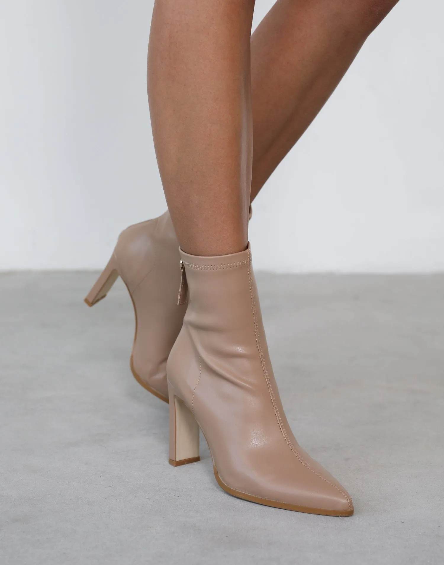 Janelle Boots (Clay) - By Billini sold by Charcoal Clothing