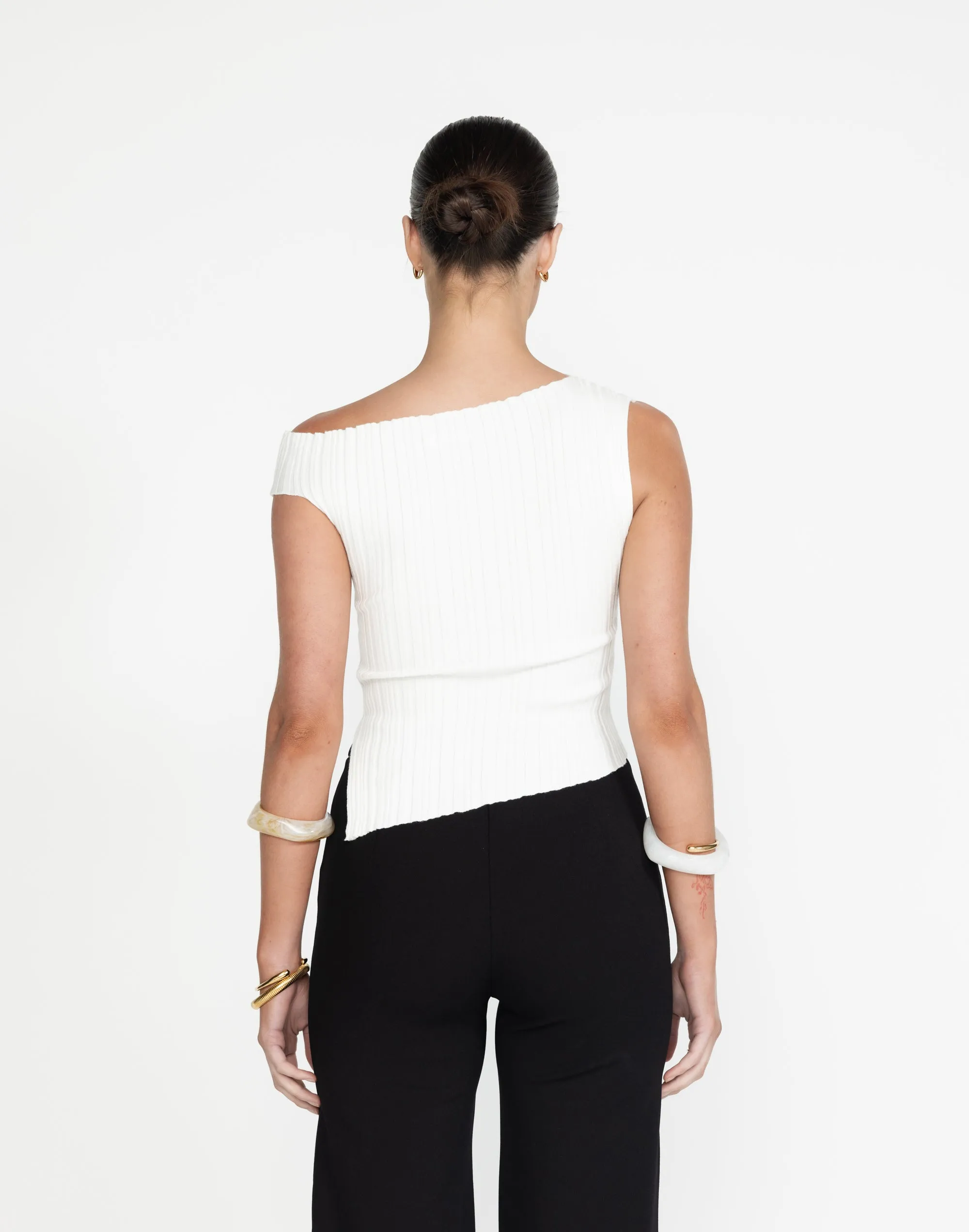 Georgia Top (White) sold by Charcoal Clothing product image thumbnail 3