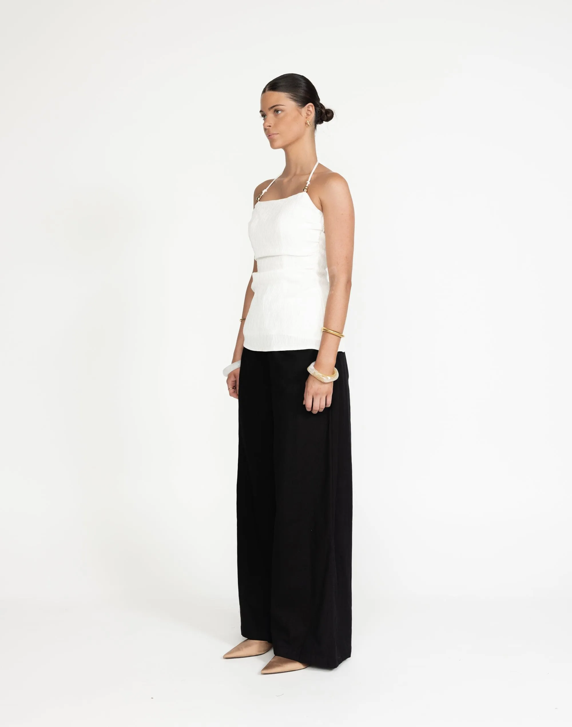 Miguel Top (White) sold by Charcoal Clothing product image thumbnail 3