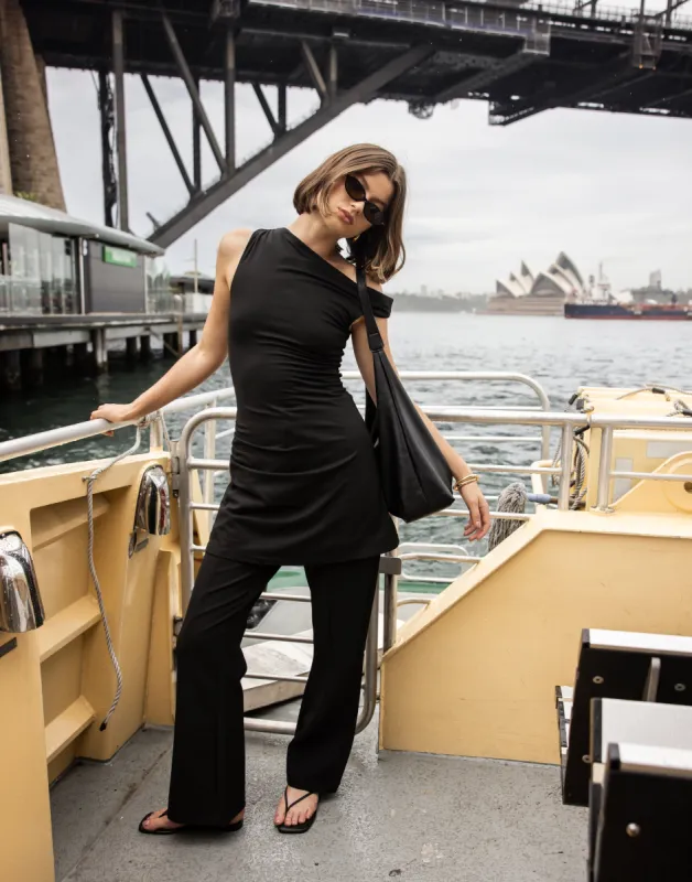 Lulu Mini Dress (Black) sold by Charcoal Clothing