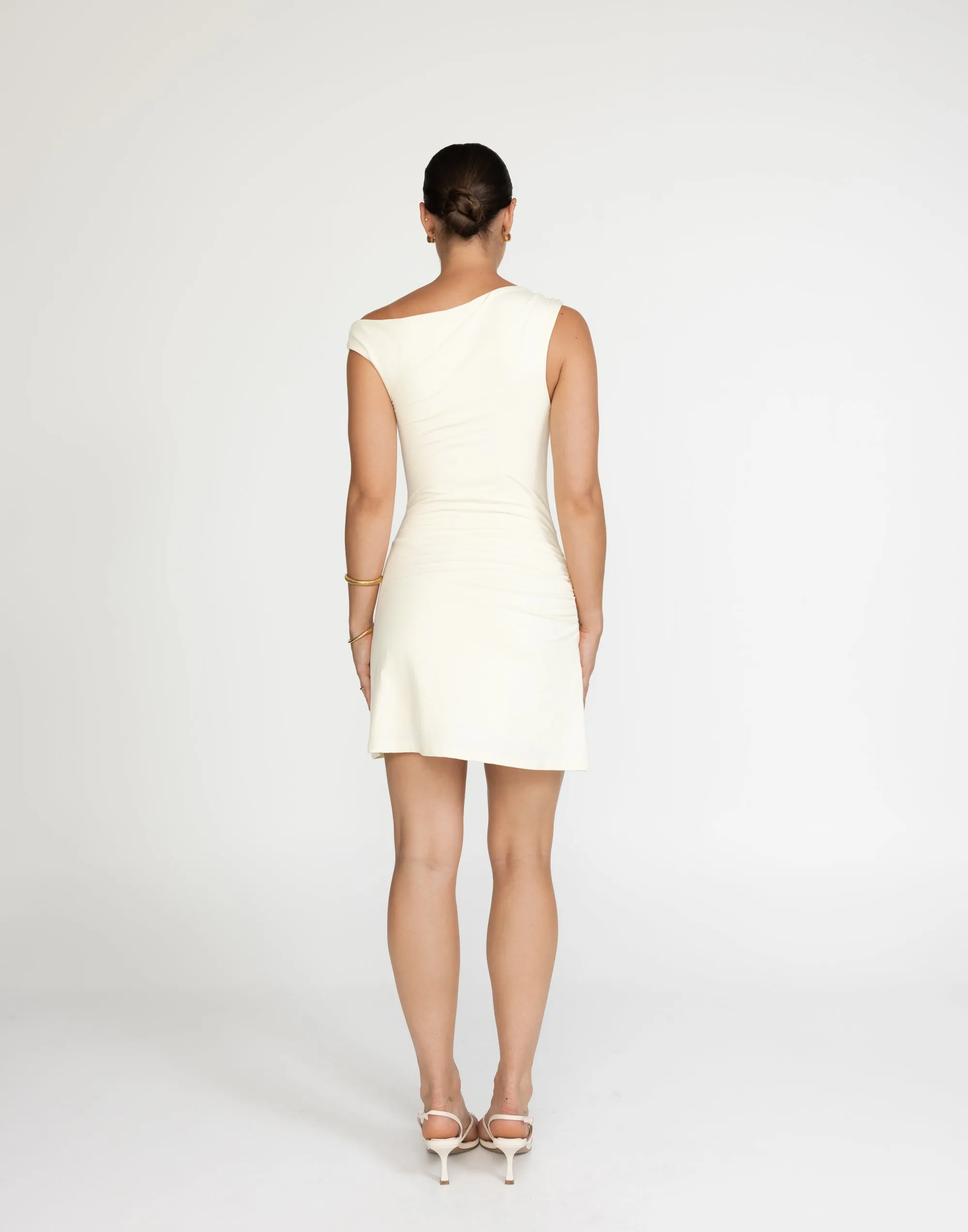 Lulu Mini Dress (Butter) sold by Charcoal Clothing product image thumbnail 3