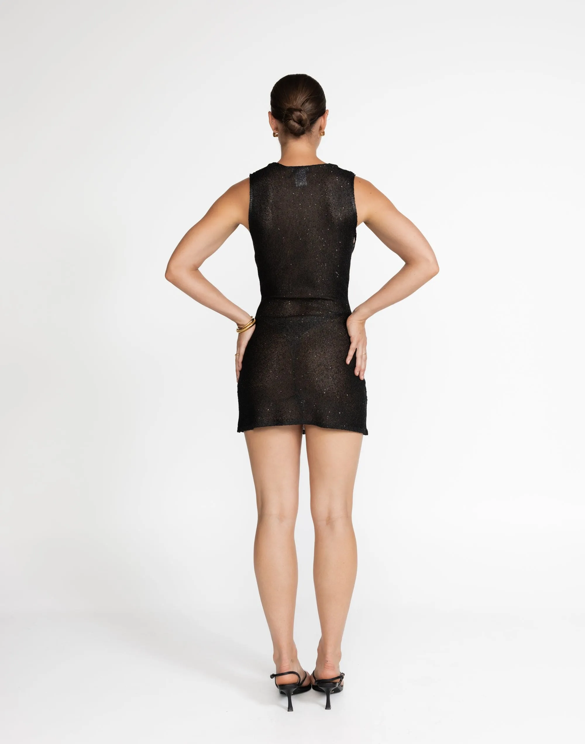 Bebe Knit Mini Dress (Black) sold by Charcoal Clothing product image thumbnail 5