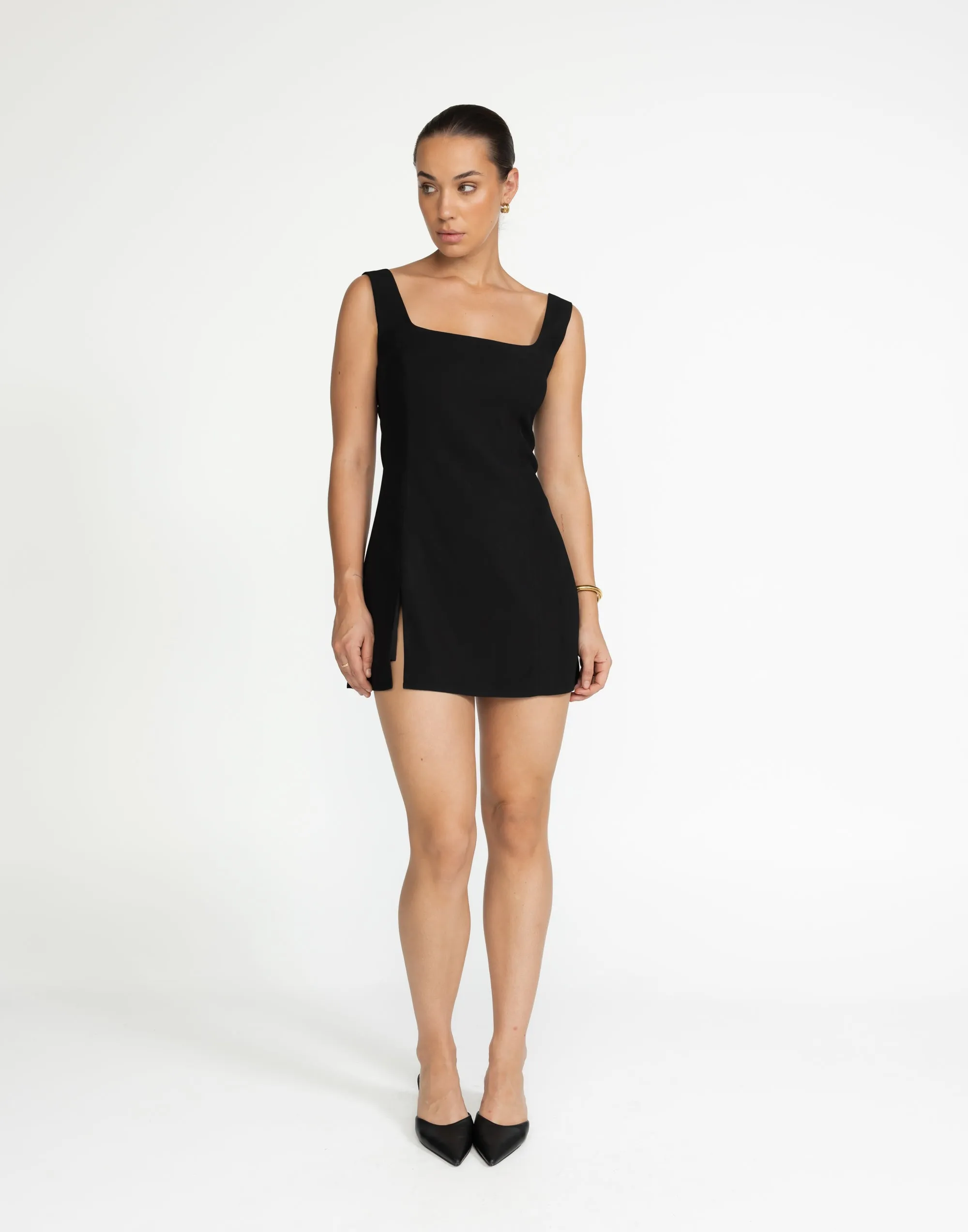 Doris Mini Dress (Black) sold by Charcoal Clothing