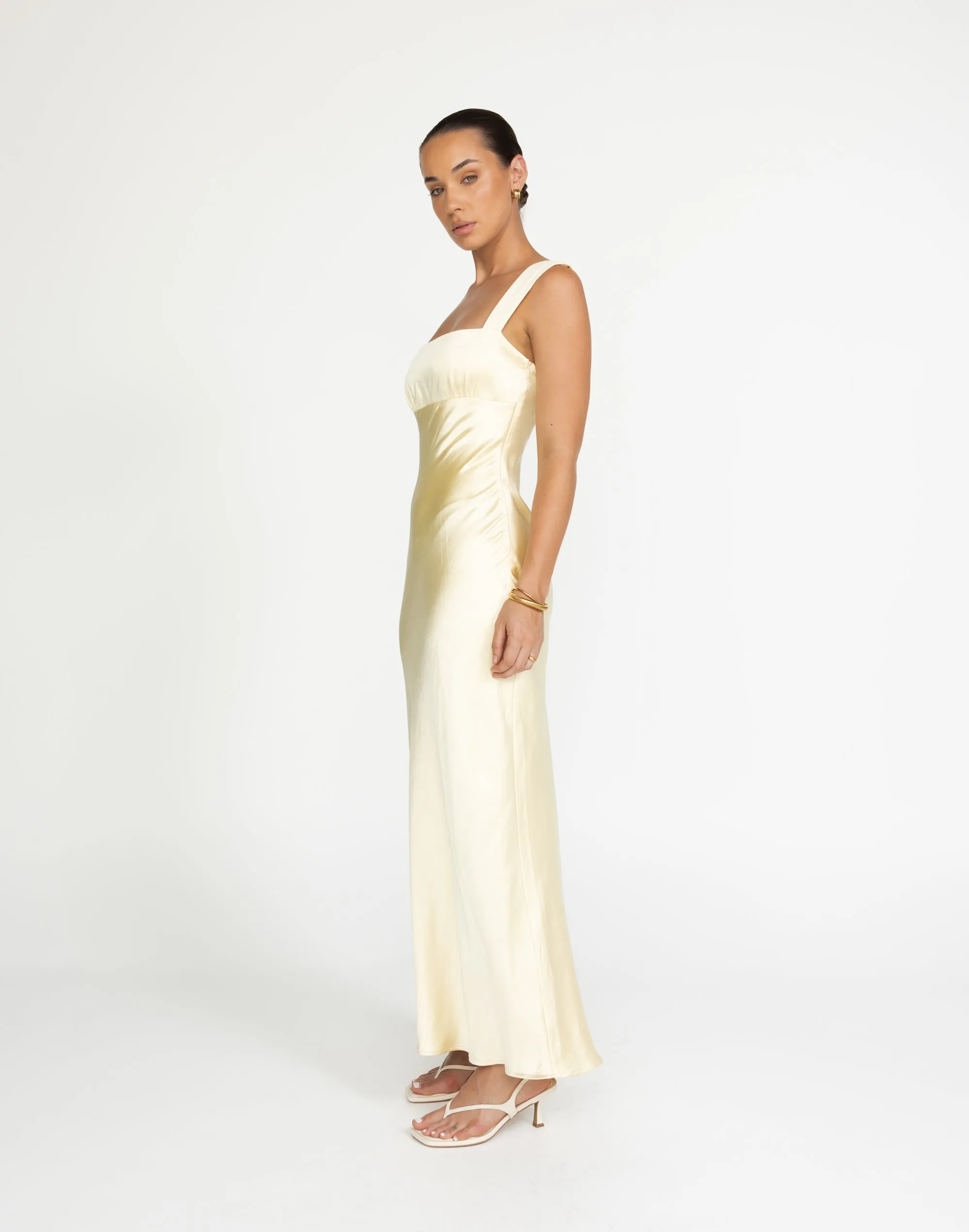 Mimosa Maxi Dress (Lemon) sold by Charcoal Clothing product image thumbnail 2
