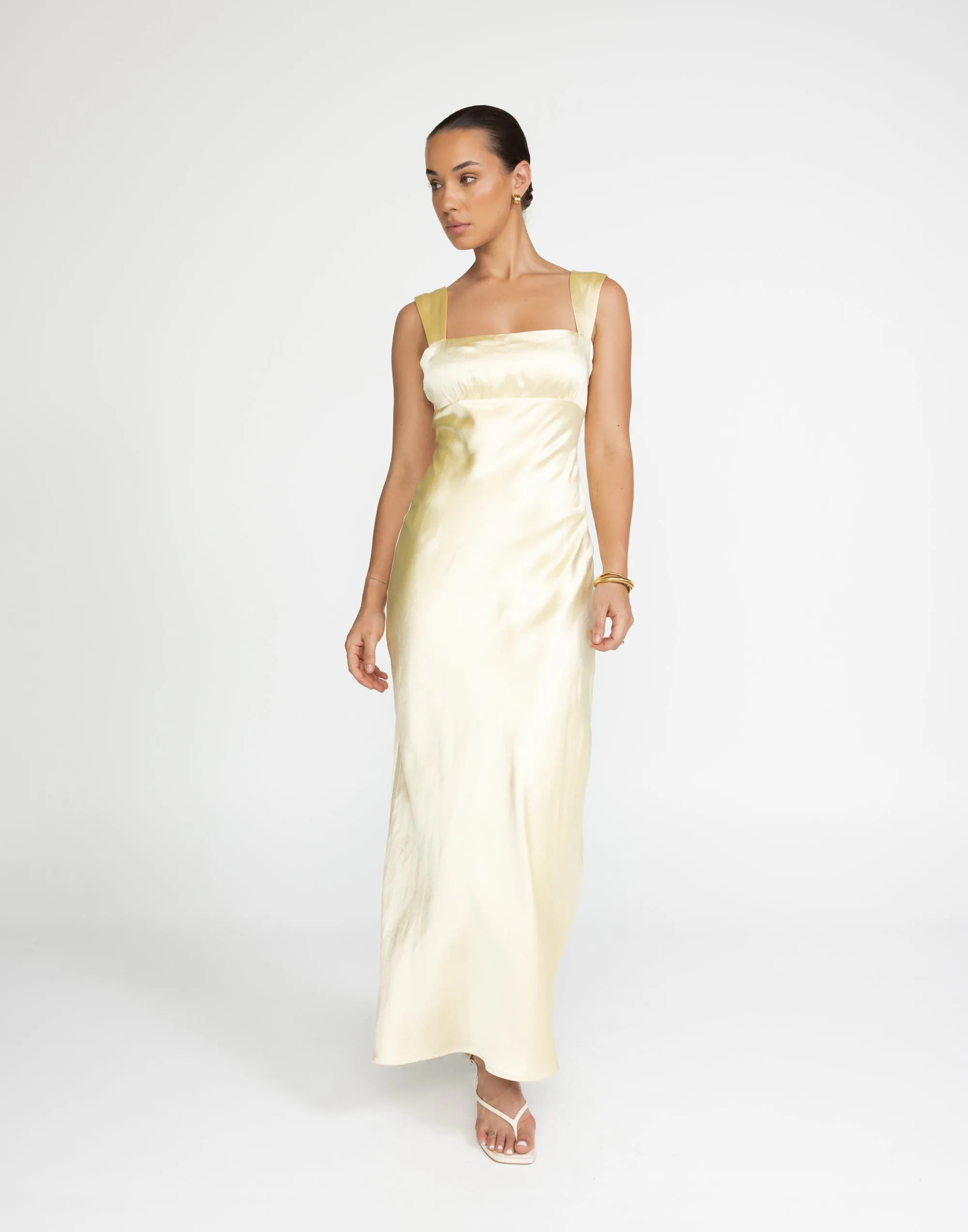 Mimosa Maxi Dress (Lemon) sold by Charcoal Clothing product image thumbnail 4