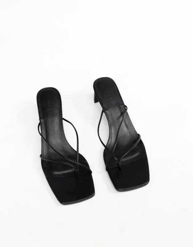 Yoshi Heels (Black) - By Billini sold by Charcoal Clothing