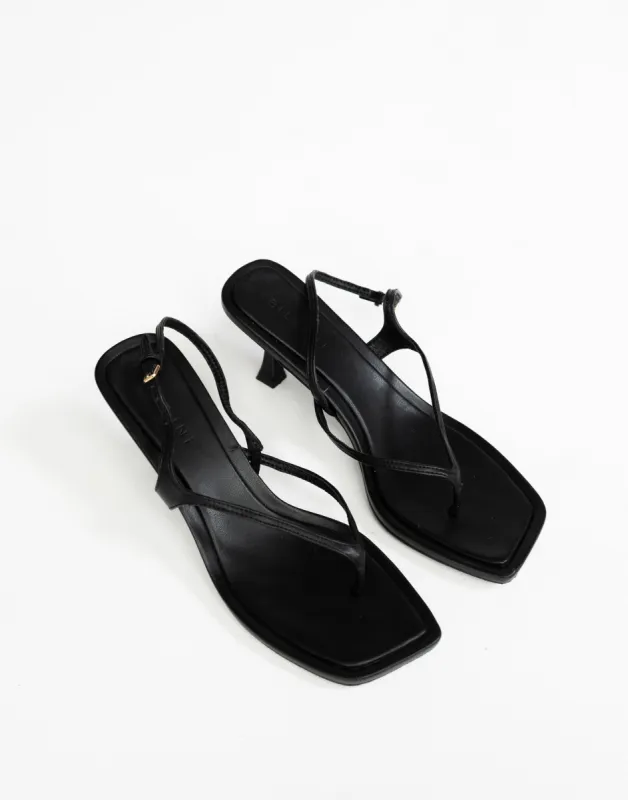 Ulanni Heels (Black) - By Billini sold by Charcoal Clothing