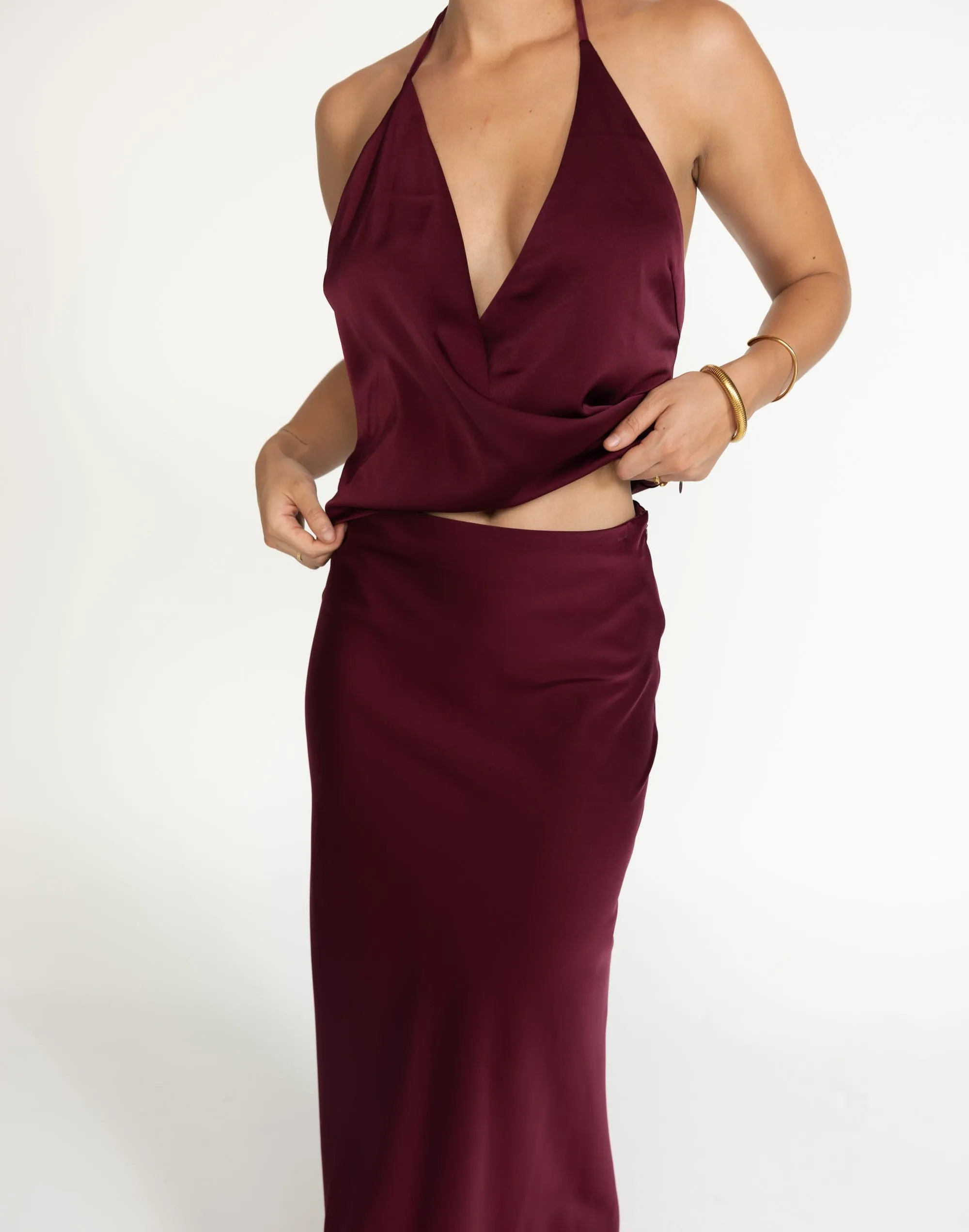 Cabaret Top (Plum) sold by Charcoal Clothing product image thumbnail 4