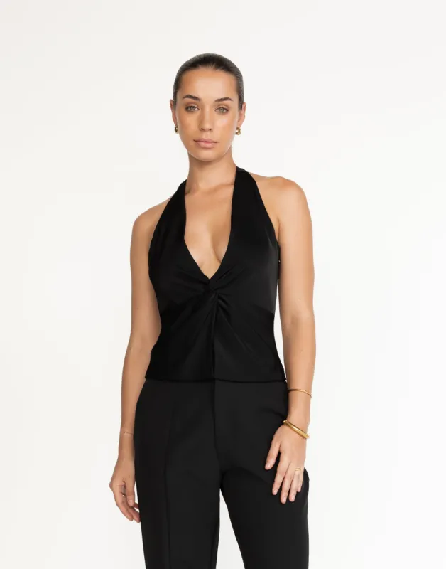 Cecil Top (Black) sold by Charcoal Clothing