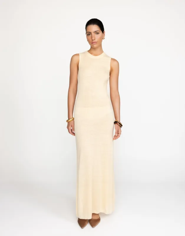 Ariana Maxi Dress (Lemon) sold by Charcoal Clothing