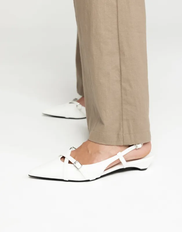 Contender Heels (White) - By Therapy sold by Charcoal Clothing