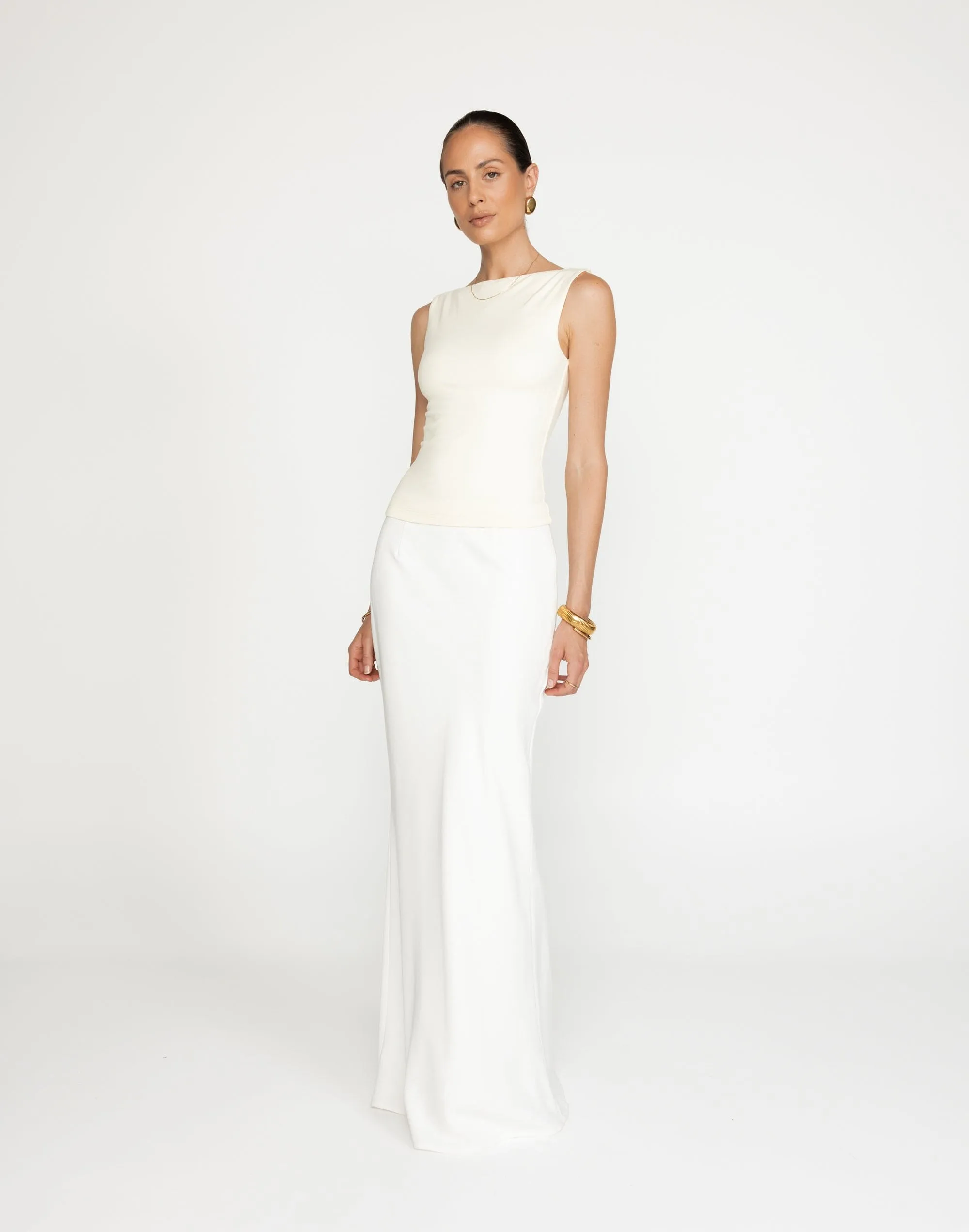 Alda Top (Butter) sold by Charcoal Clothing