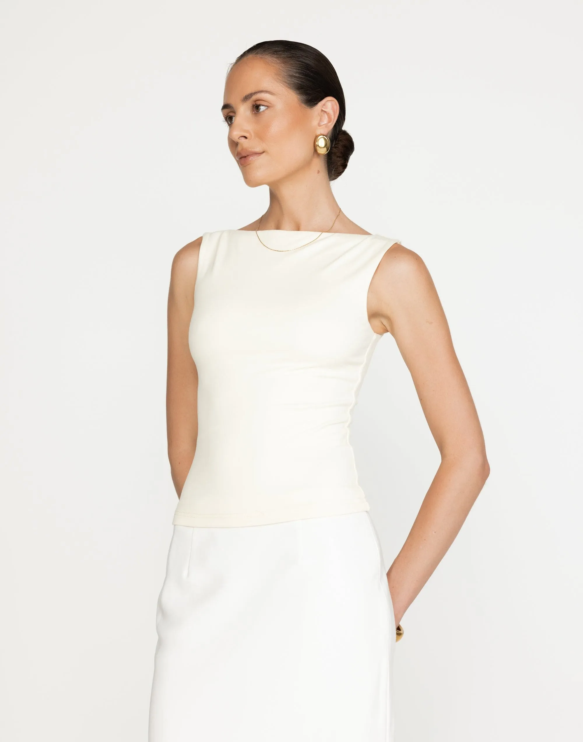 Alda Top (Butter) sold by Charcoal Clothing product image thumbnail 2